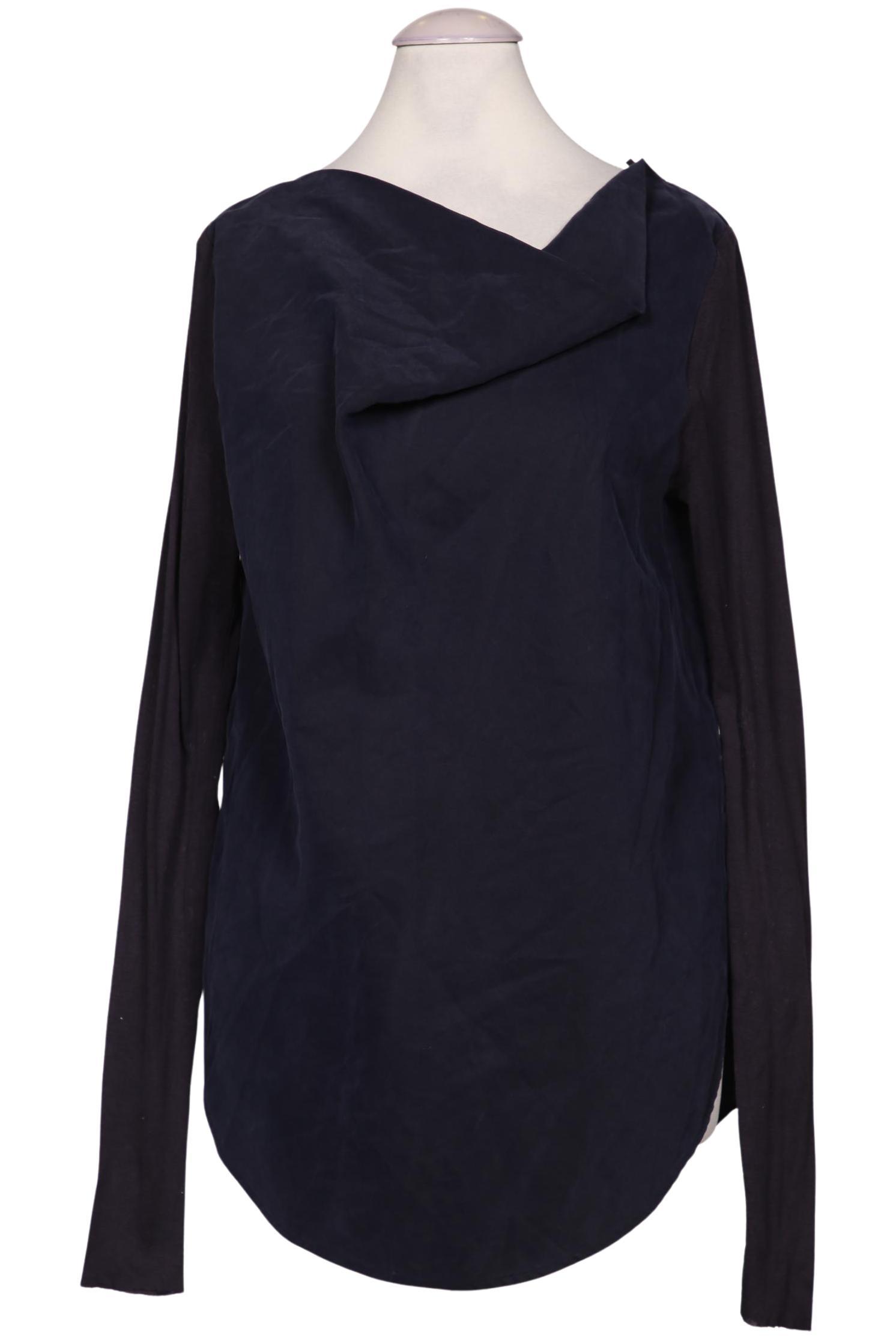 

COS Damen Bluse, marineblau, Gr. 34