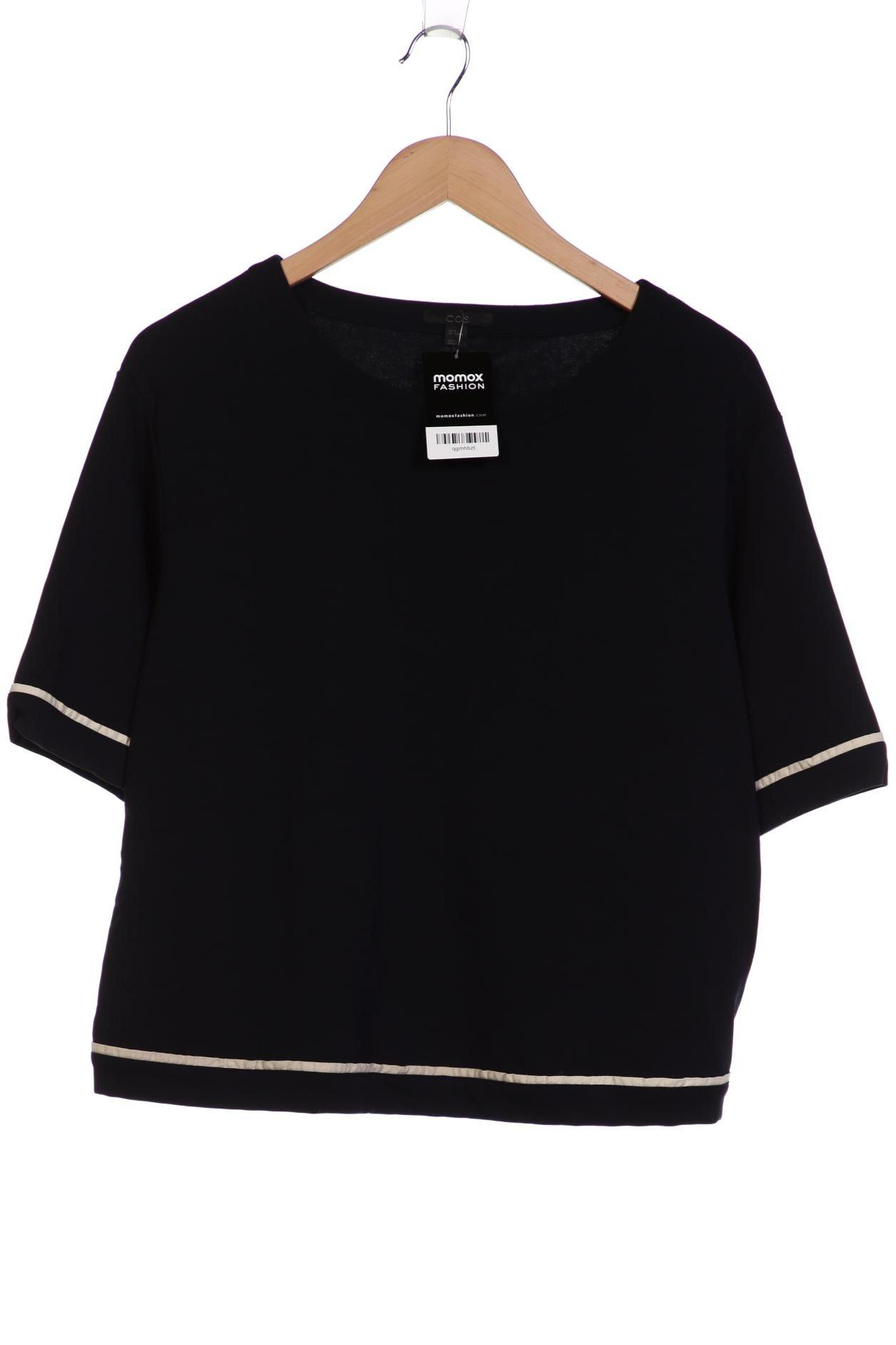 

COS Damen Bluse, marineblau, Gr. 38