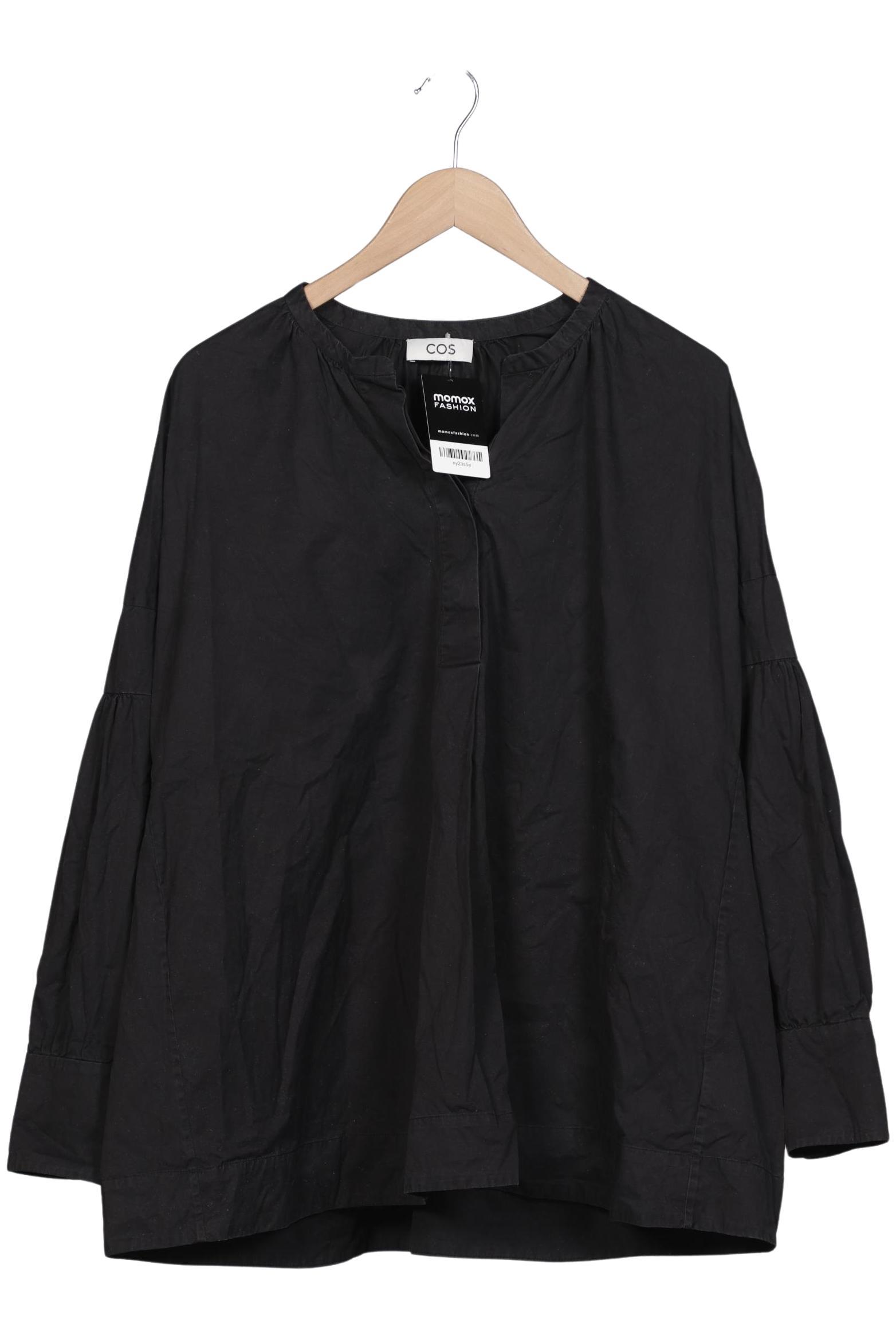 

COS Damen Bluse, schwarz, Gr. 48