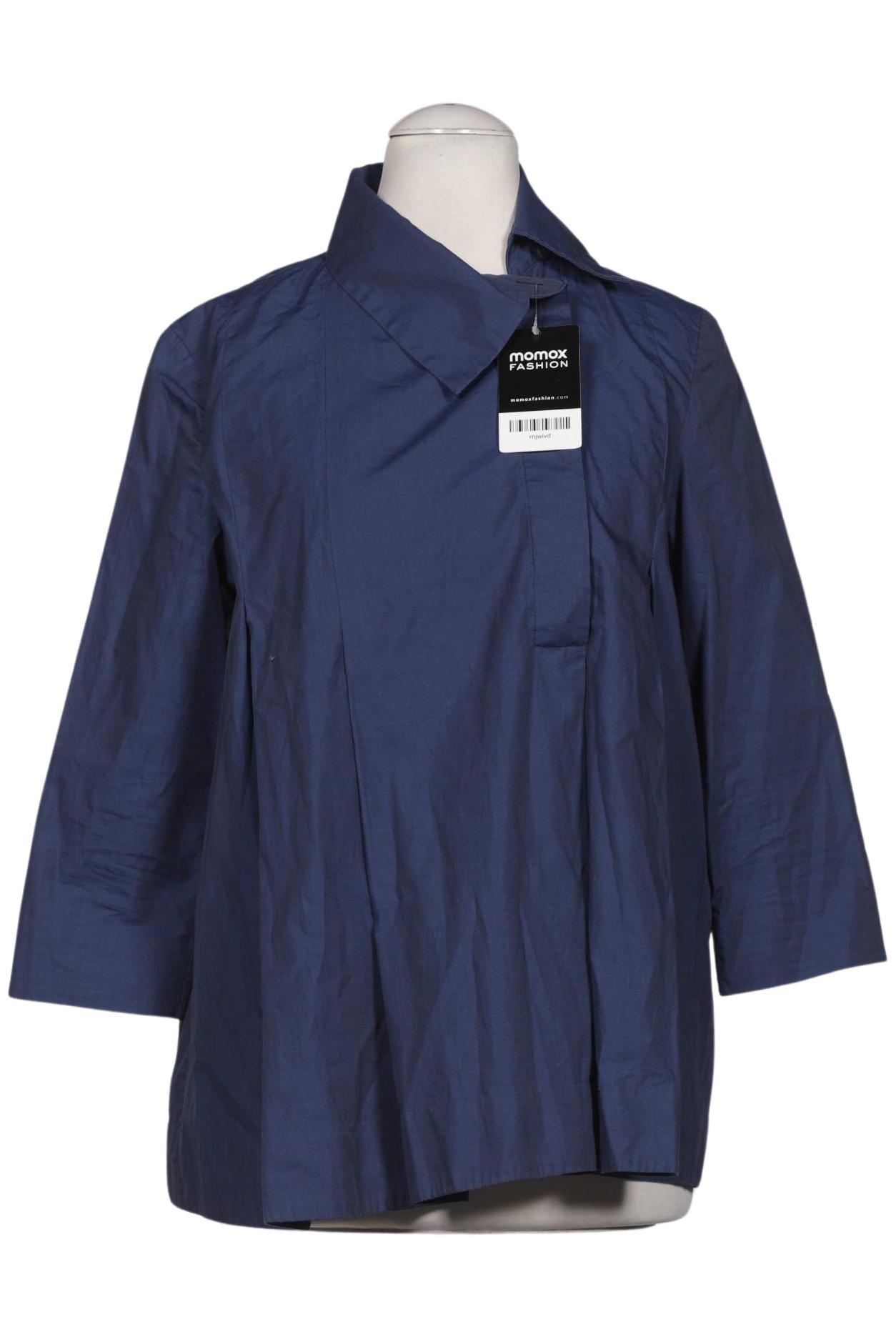 

COS Damen Bluse, marineblau, Gr. 34