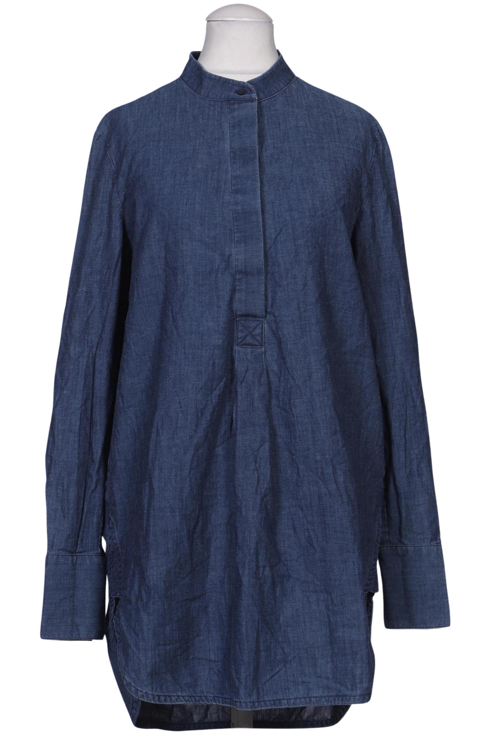 

COS Damen Bluse, marineblau, Gr. 34