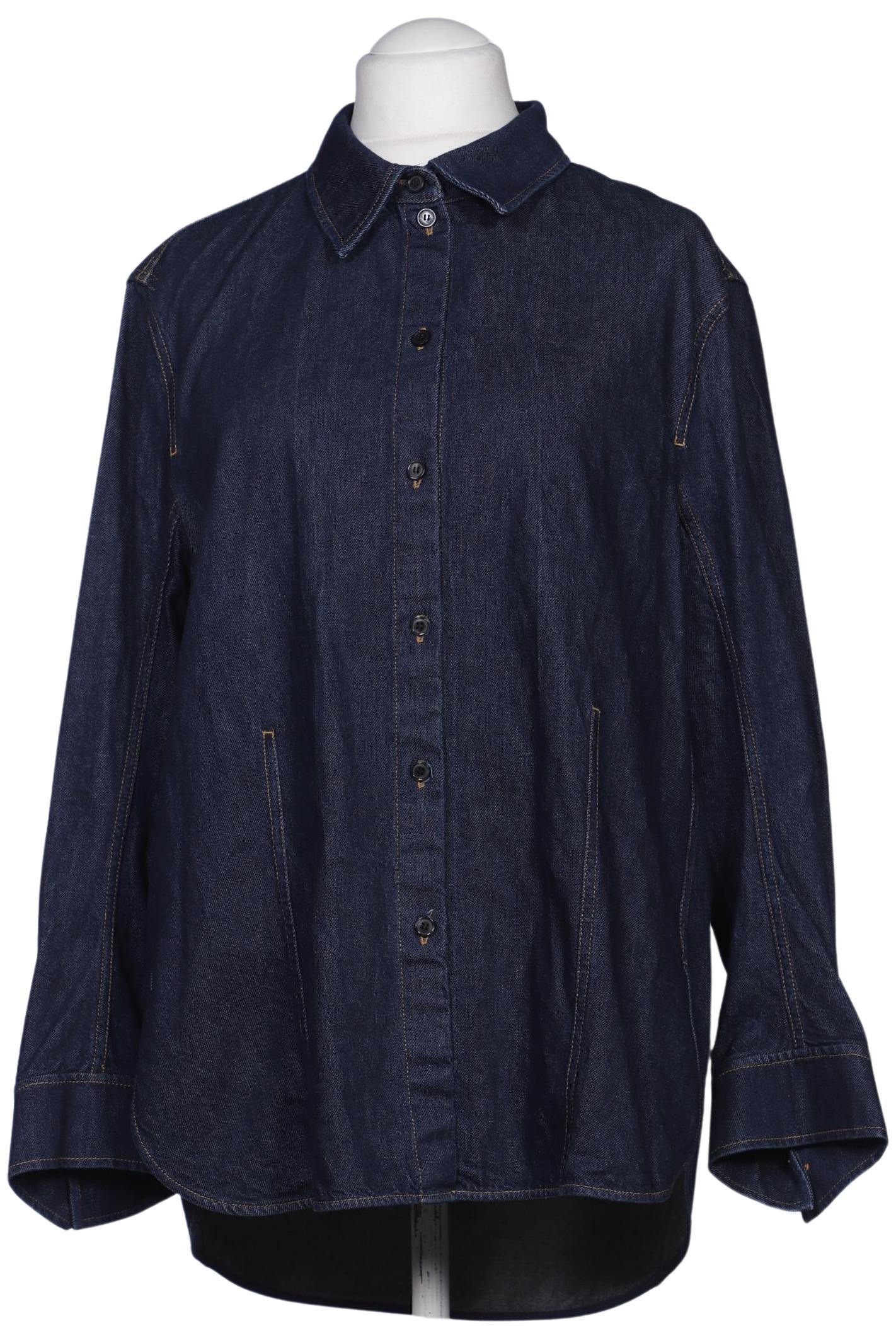 

COS Damen Bluse, marineblau, Gr. 44