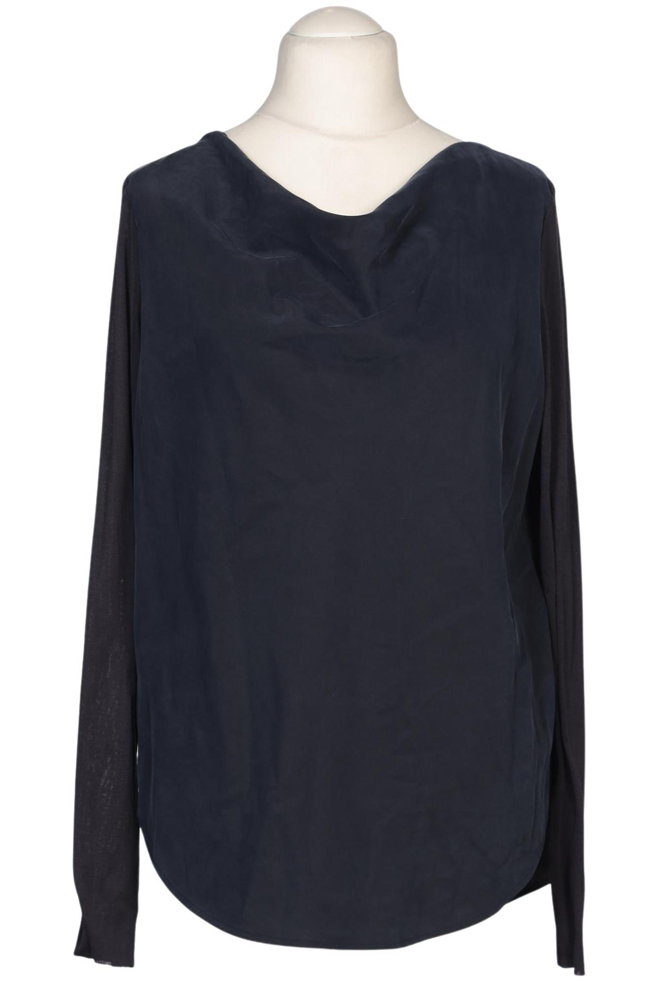 

COS Damen Bluse, marineblau, Gr. 42