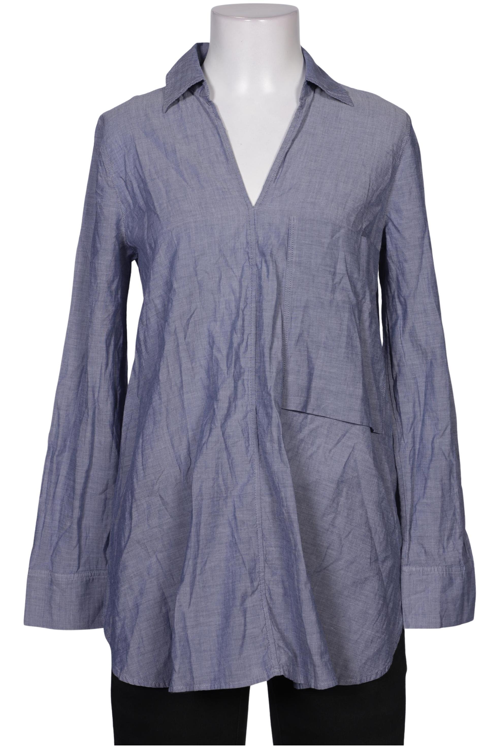 

COS Damen Bluse, marineblau, Gr. 34