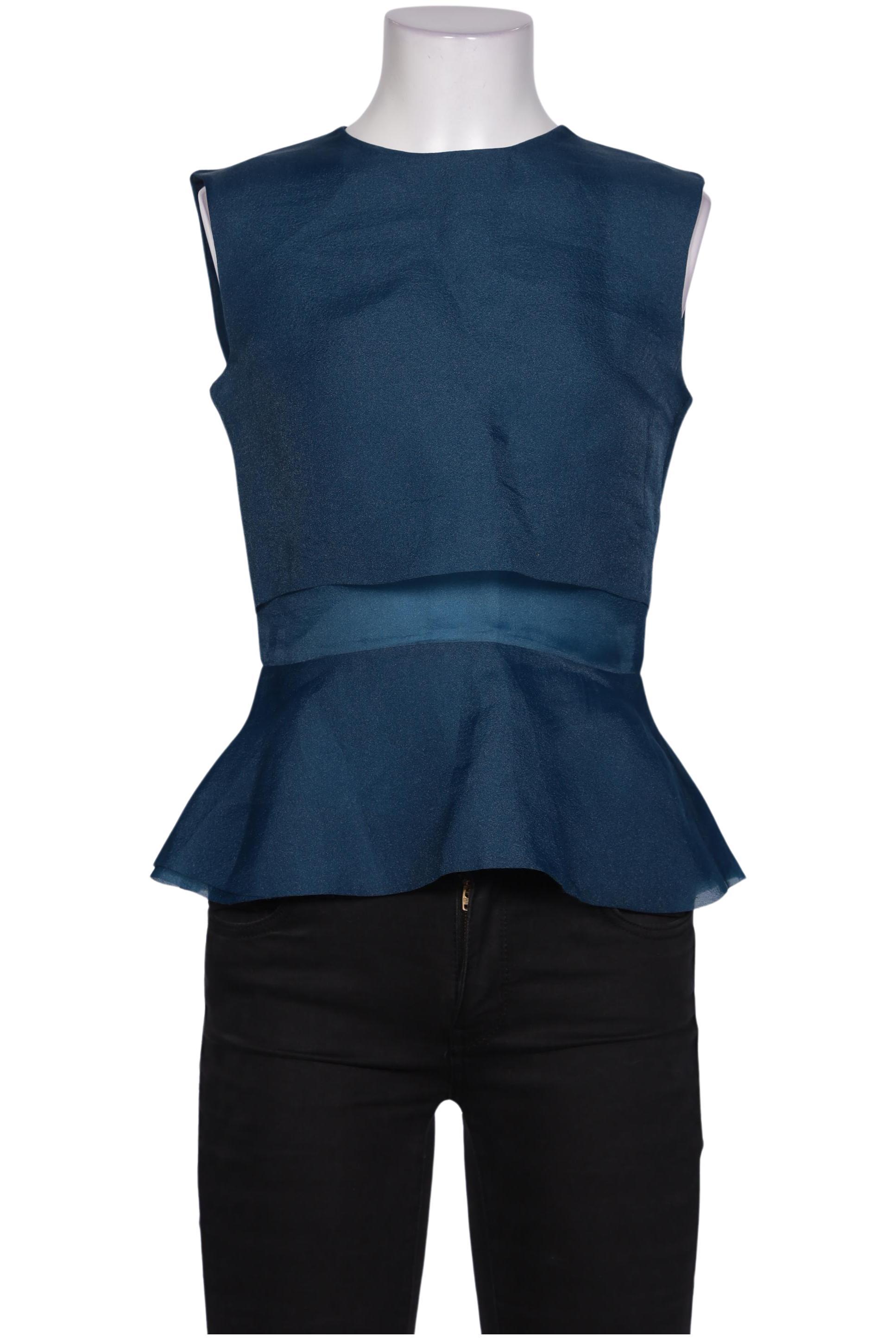 

COS Damen Bluse, marineblau, Gr. 36