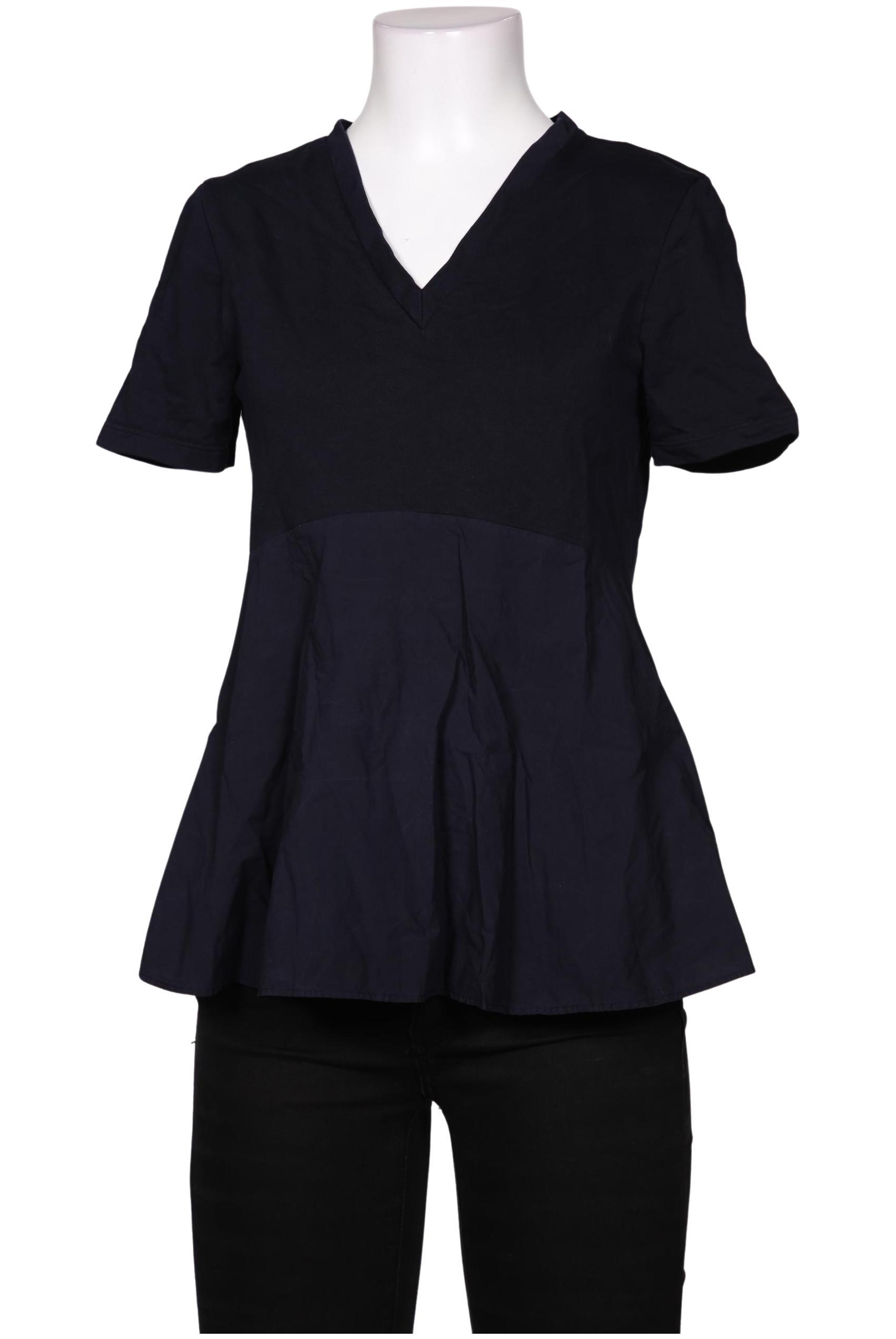 

COS Damen Bluse, marineblau, Gr. 34