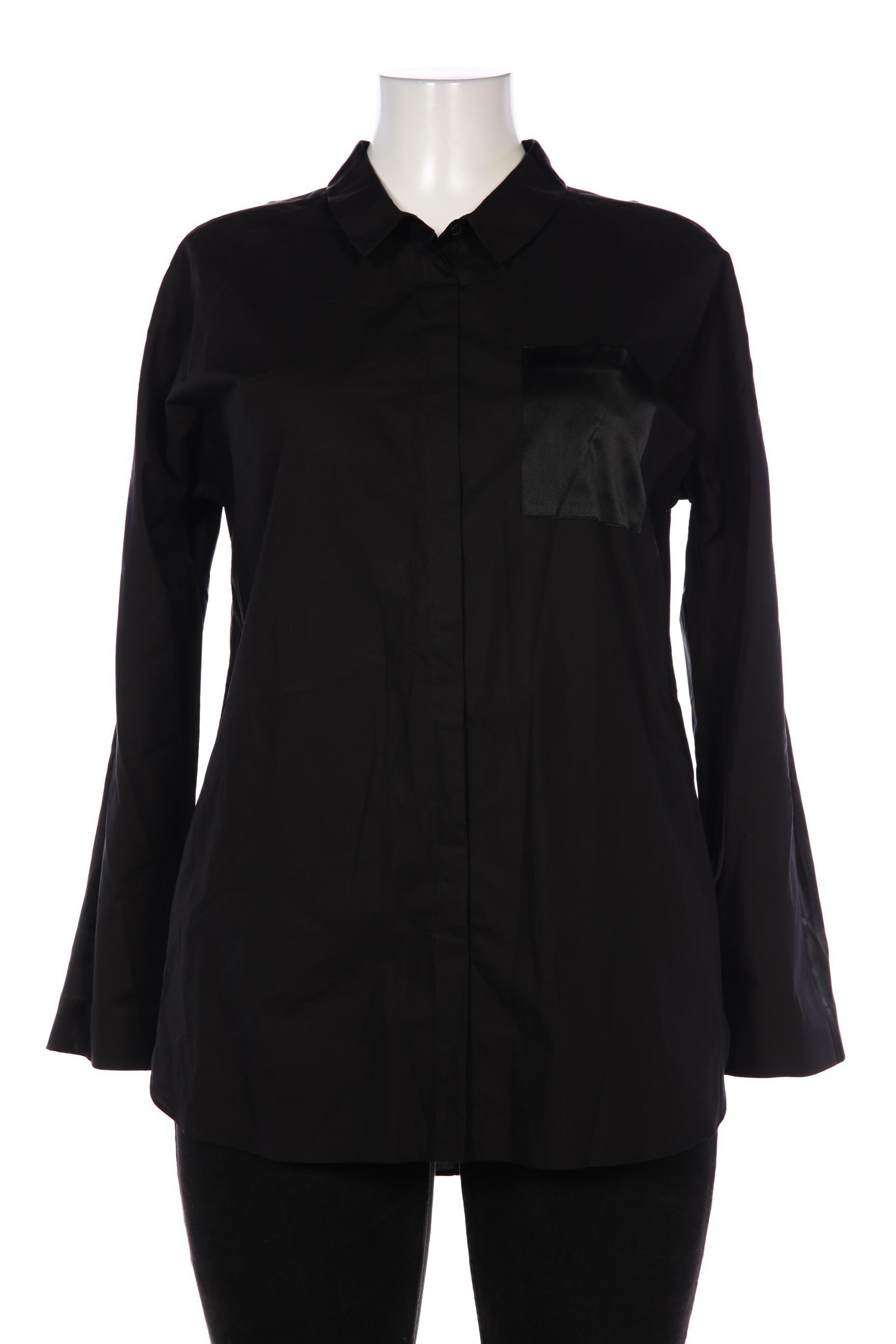 

COS Damen Bluse, schwarz, Gr. 44