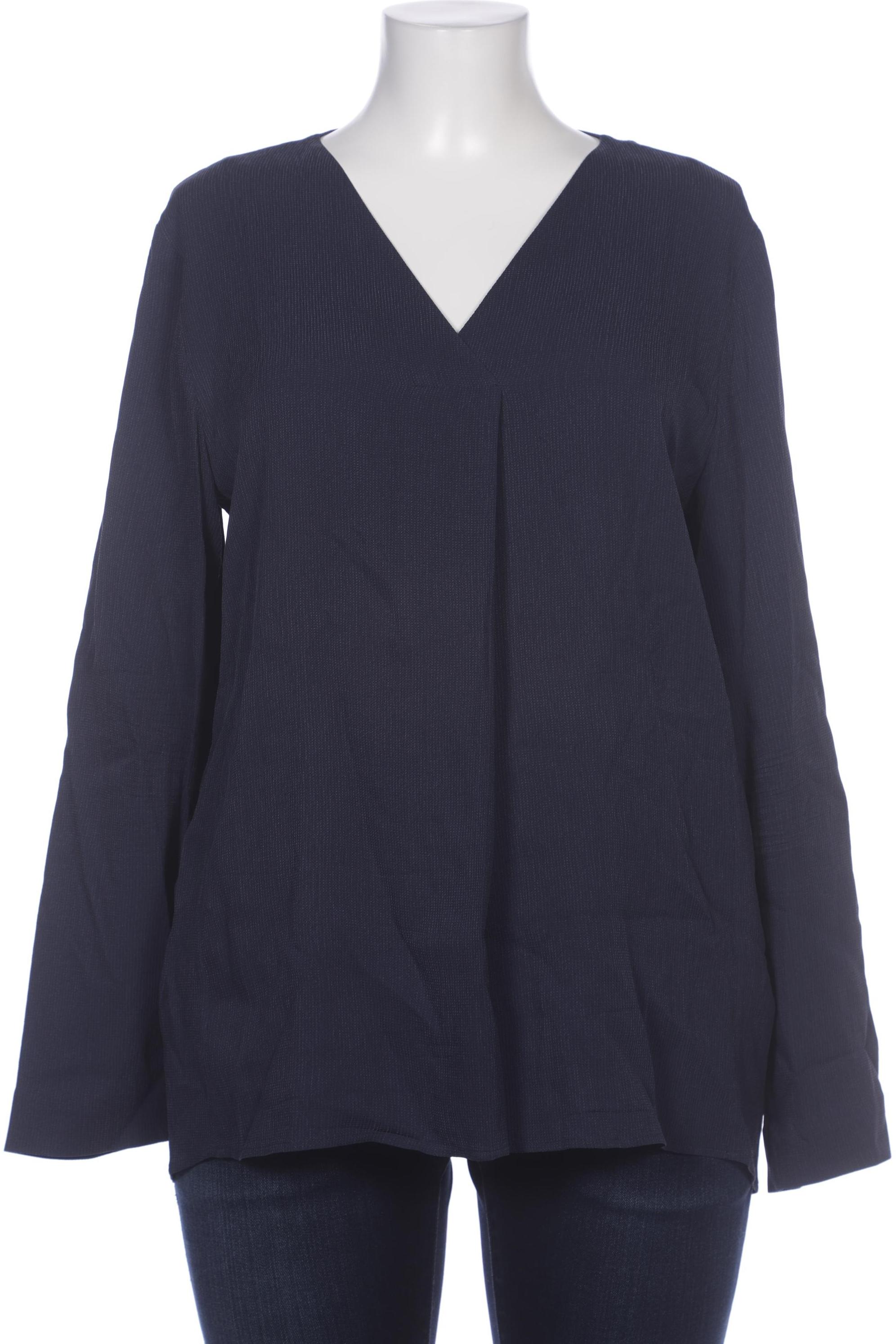 

COS Damen Bluse, marineblau, Gr. 44