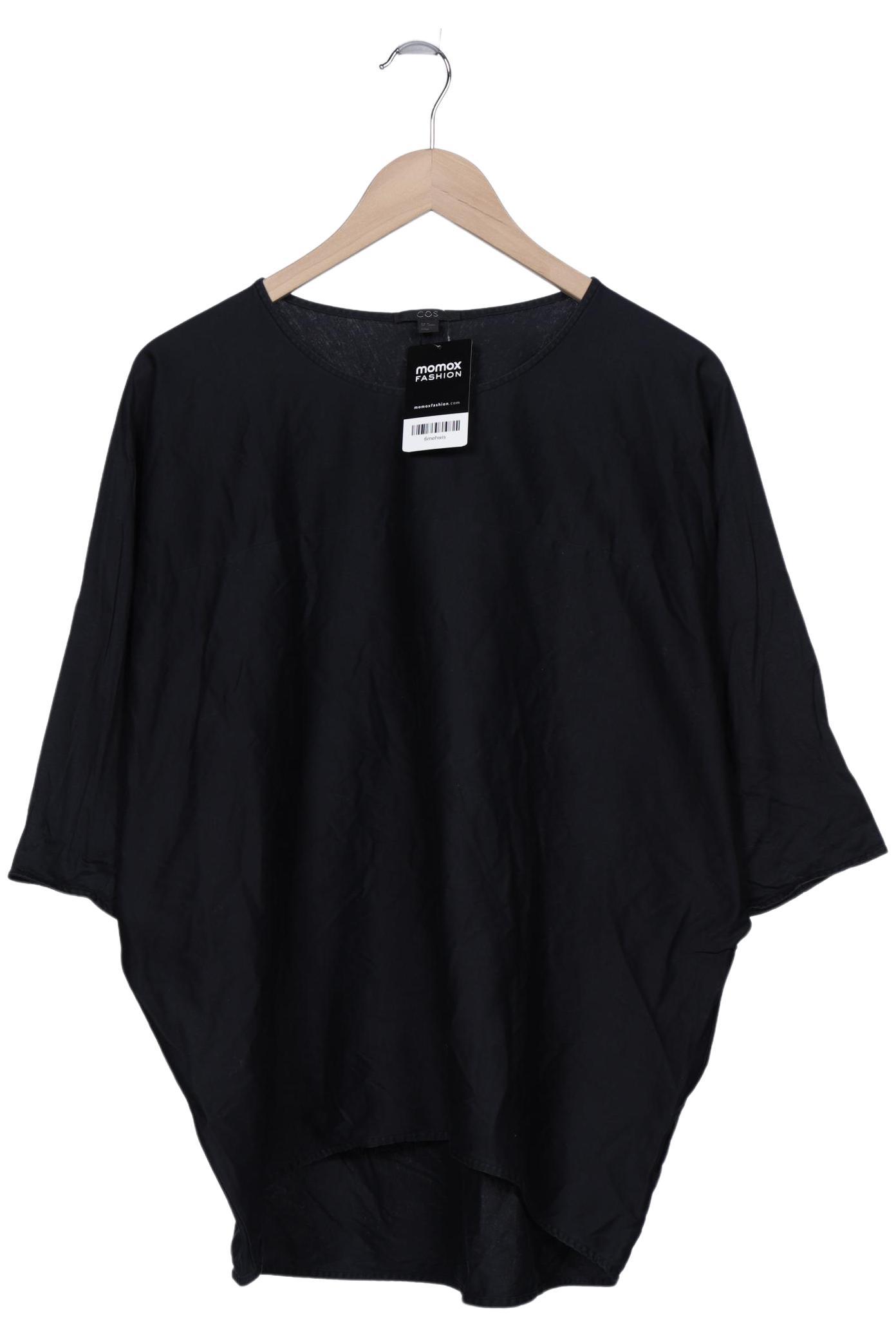 

COS Damen Bluse, schwarz, Gr. 38
