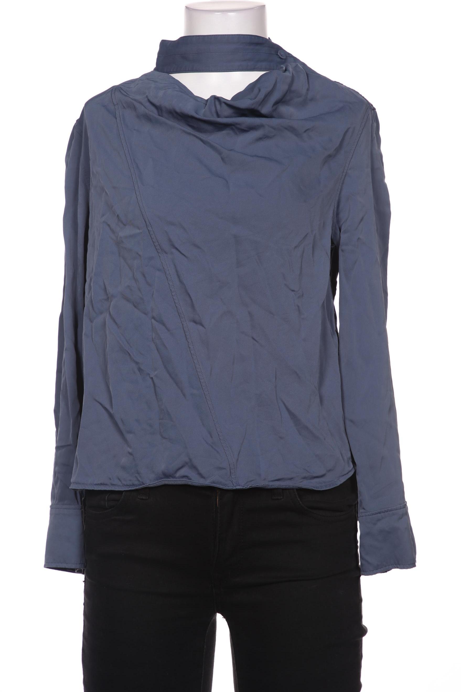

COS Damen Bluse, marineblau, Gr. 36