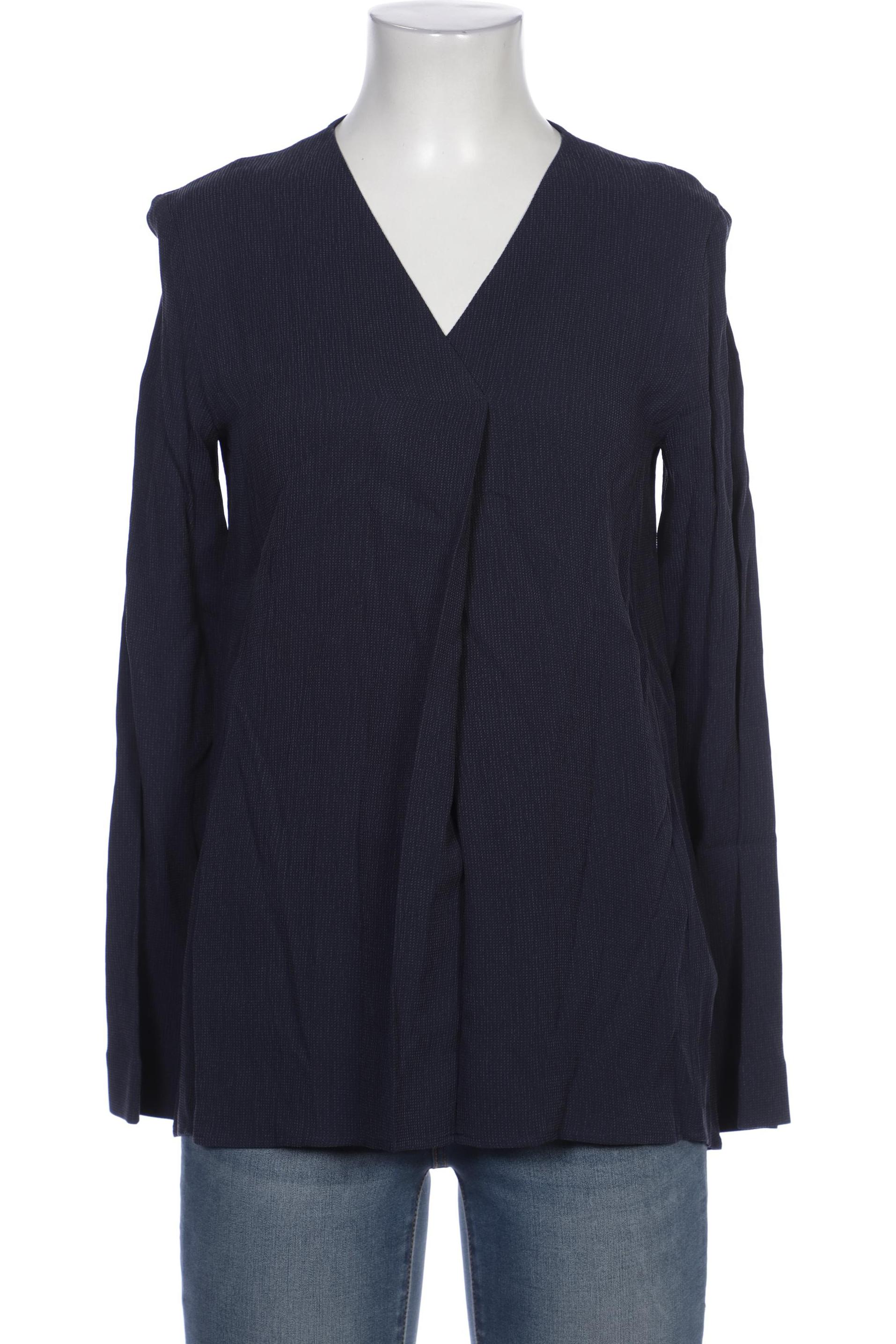 

COS Damen Bluse, marineblau, Gr. 34