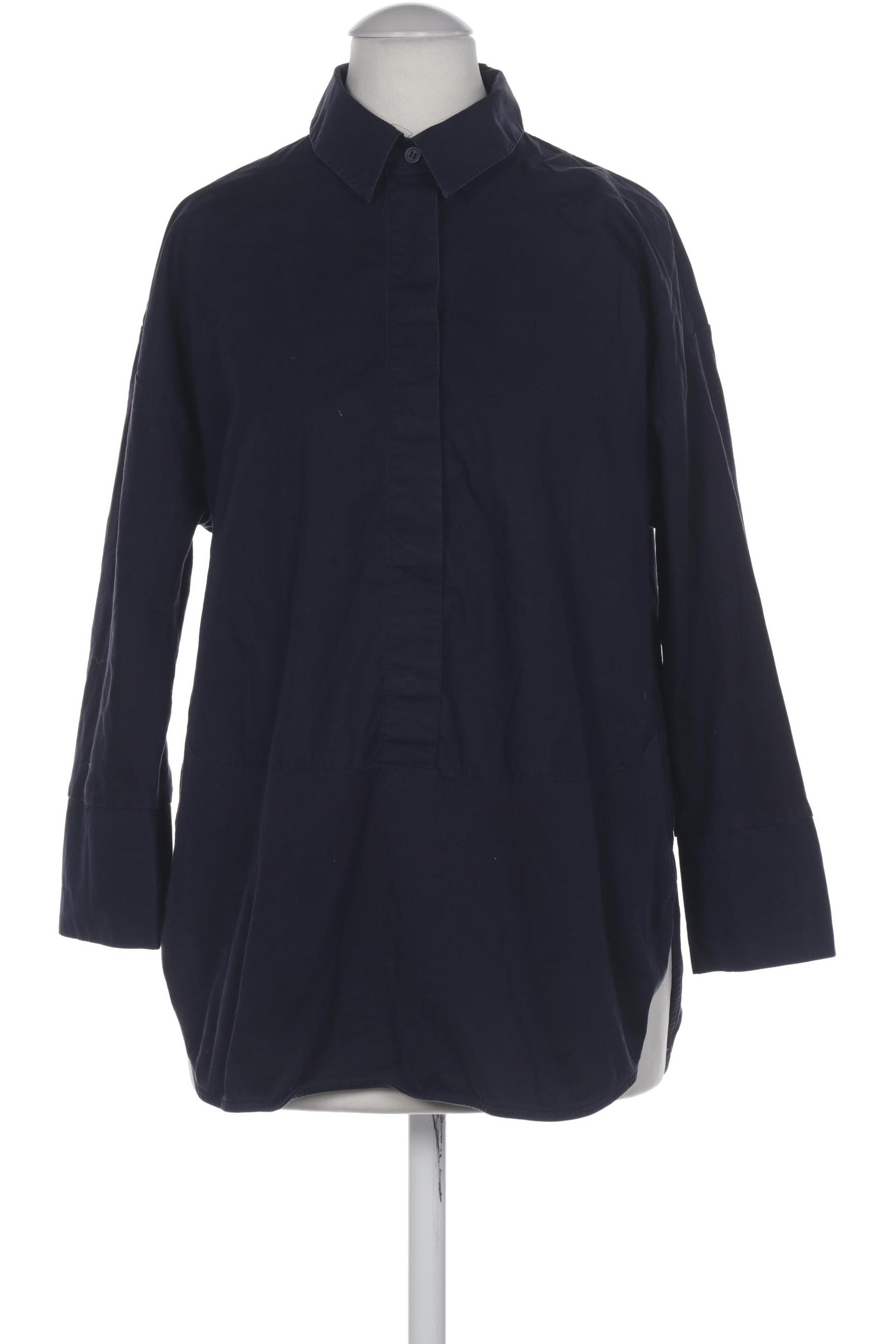 

COS Damen Bluse, marineblau, Gr. 34