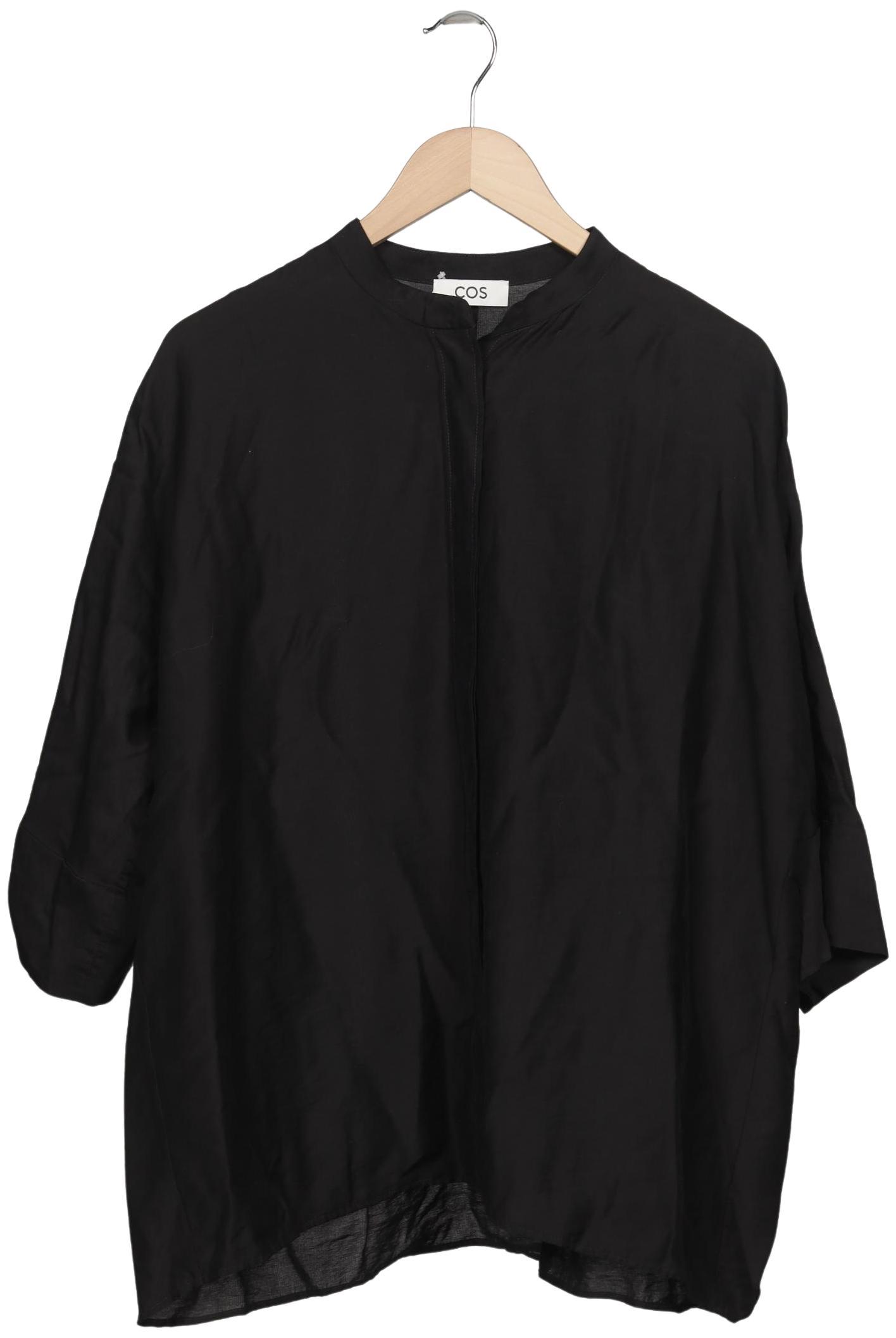 

COS Damen Bluse, schwarz, Gr. 36