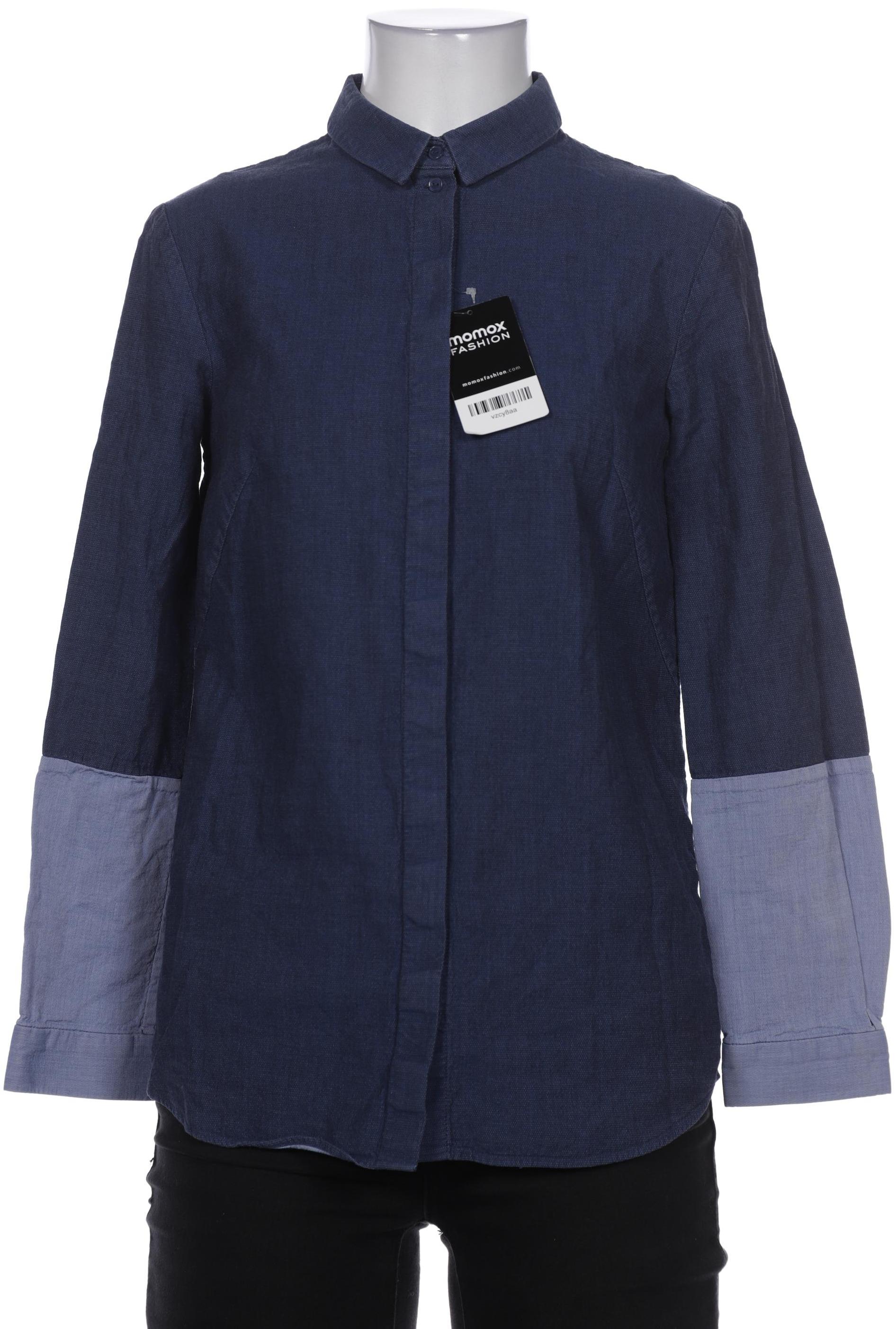 

COS Damen Bluse, marineblau, Gr. 34