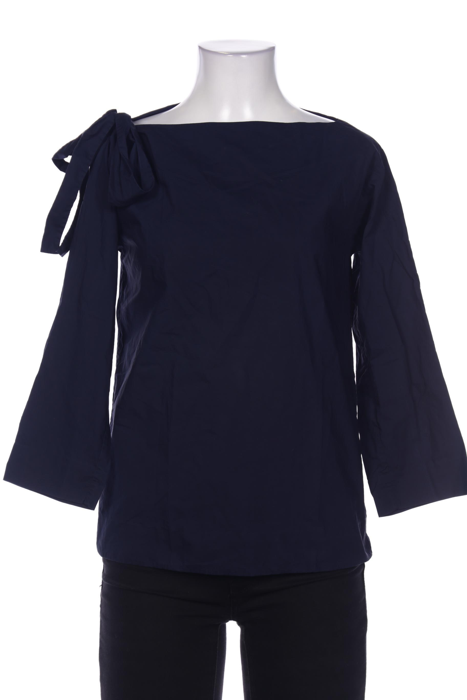 

COS Damen Bluse, marineblau, Gr. 34