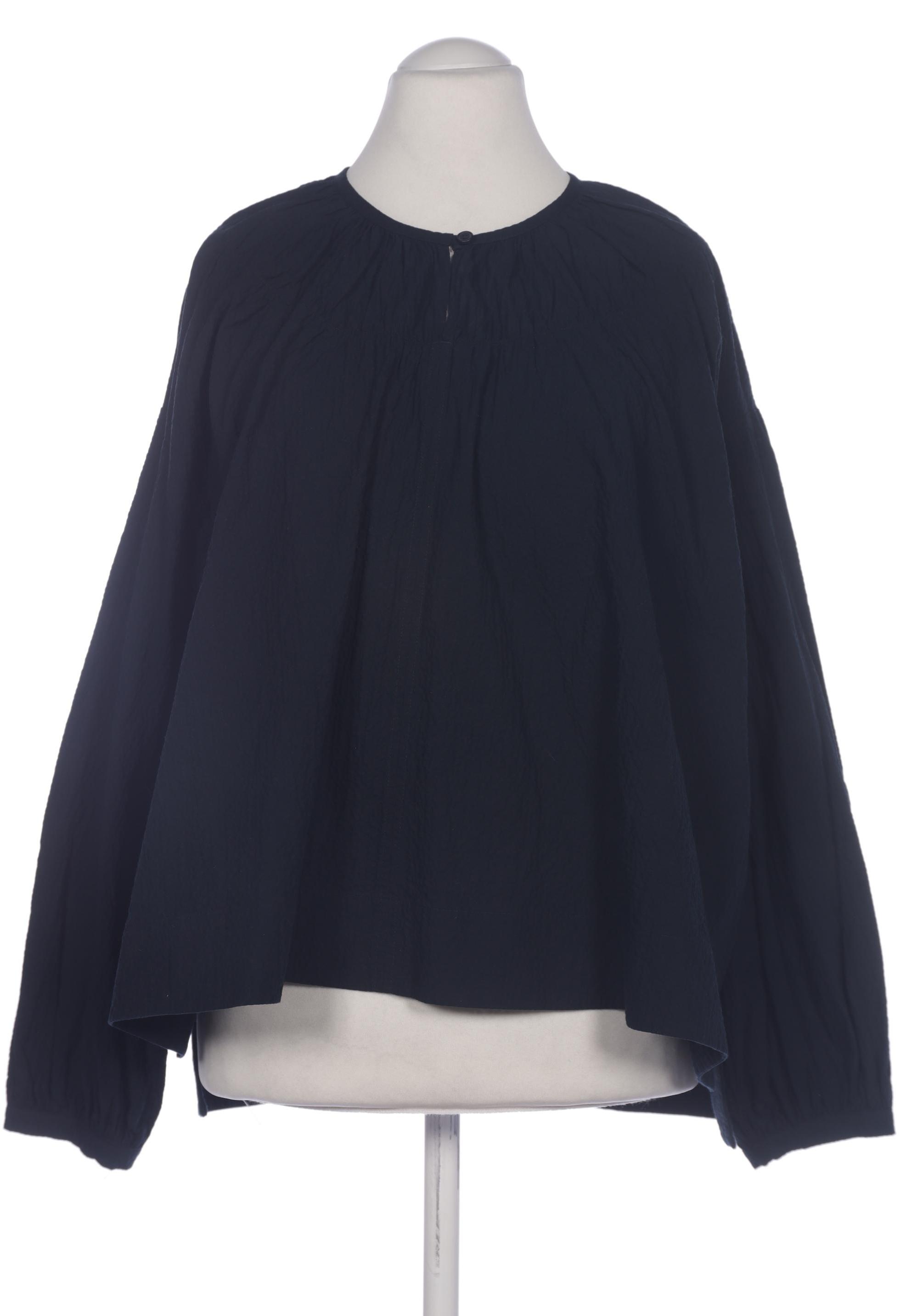 

COS Damen Bluse, marineblau, Gr. 38