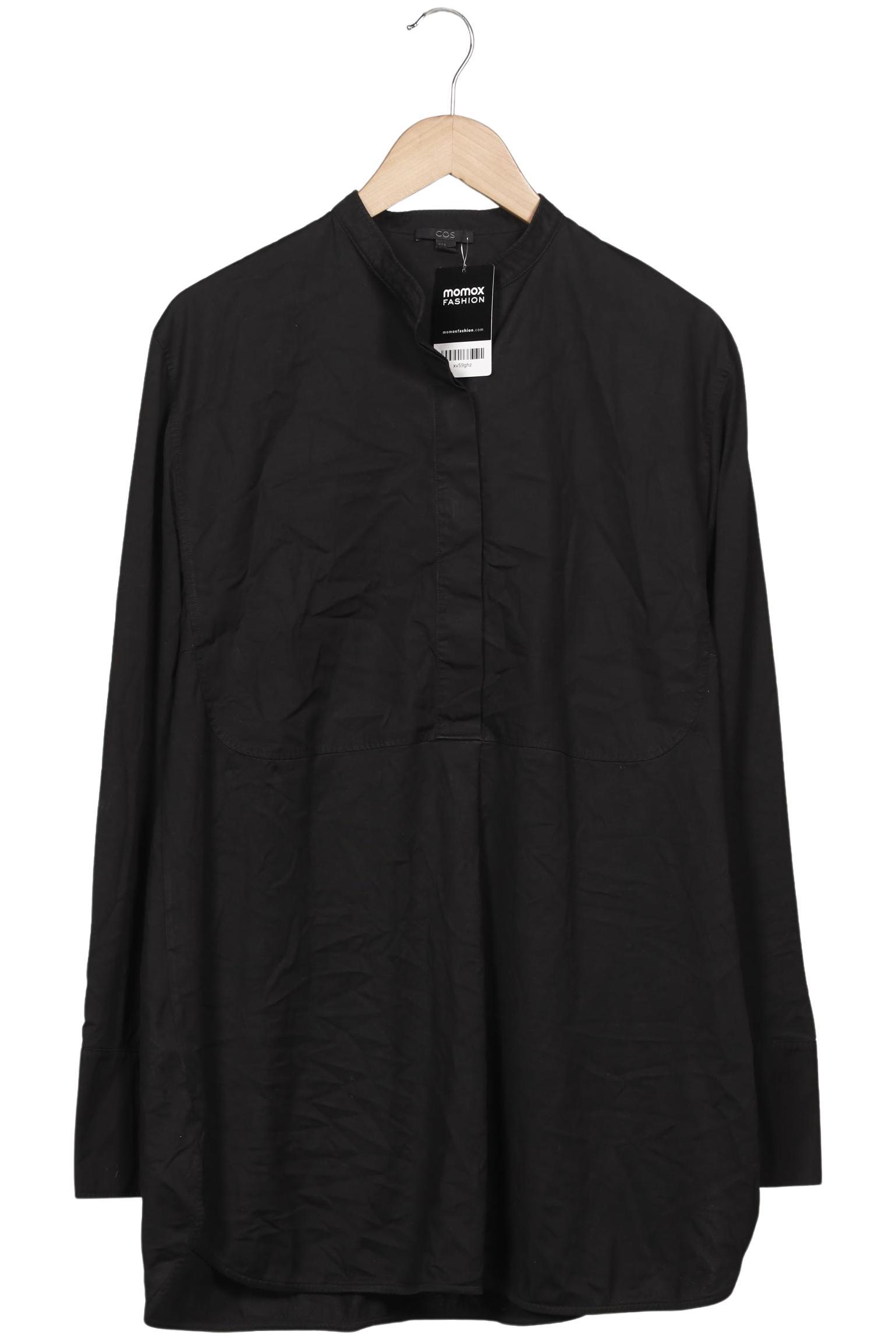 

COS Damen Bluse, schwarz, Gr. 36