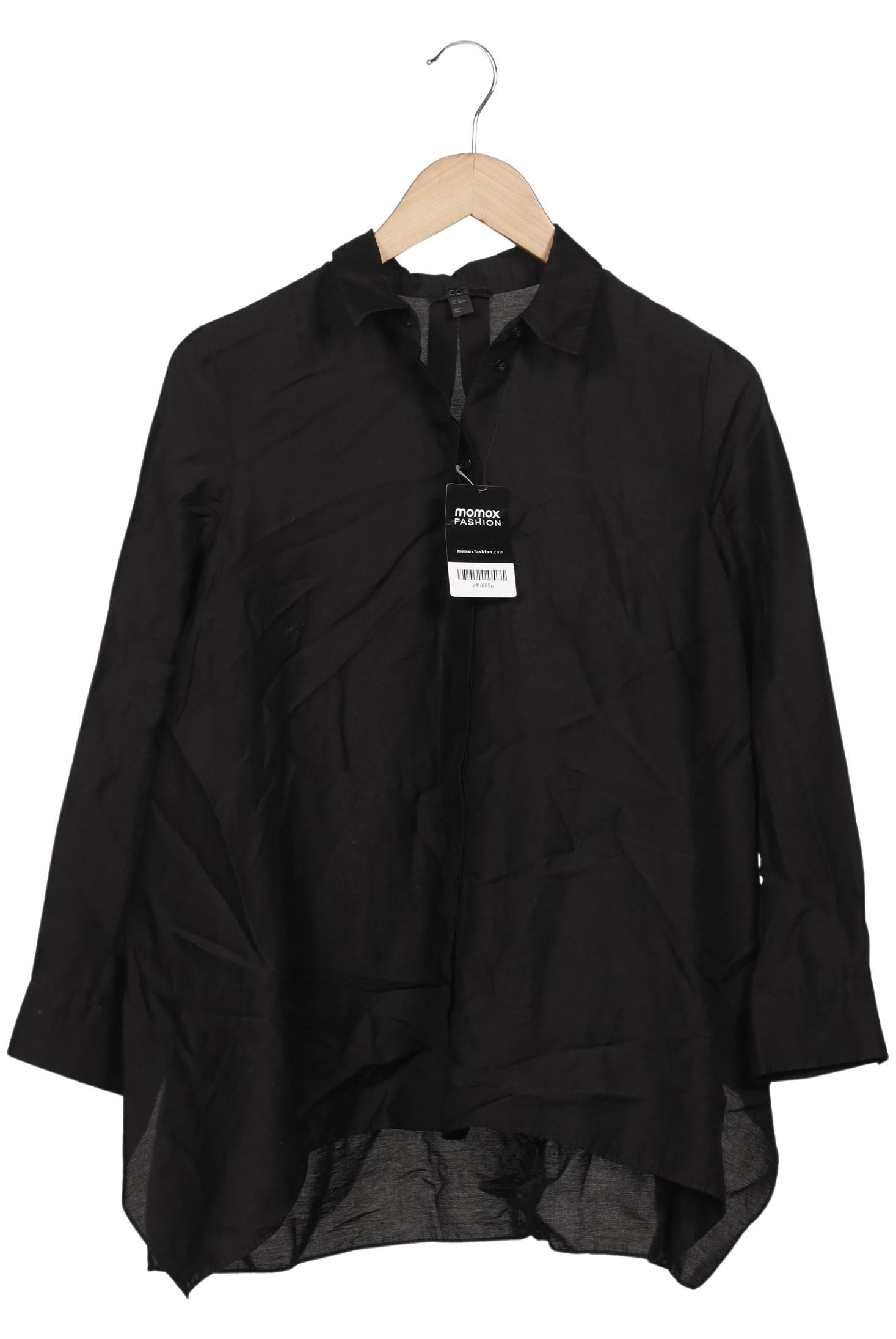 

COS Damen Bluse, schwarz, Gr. 34