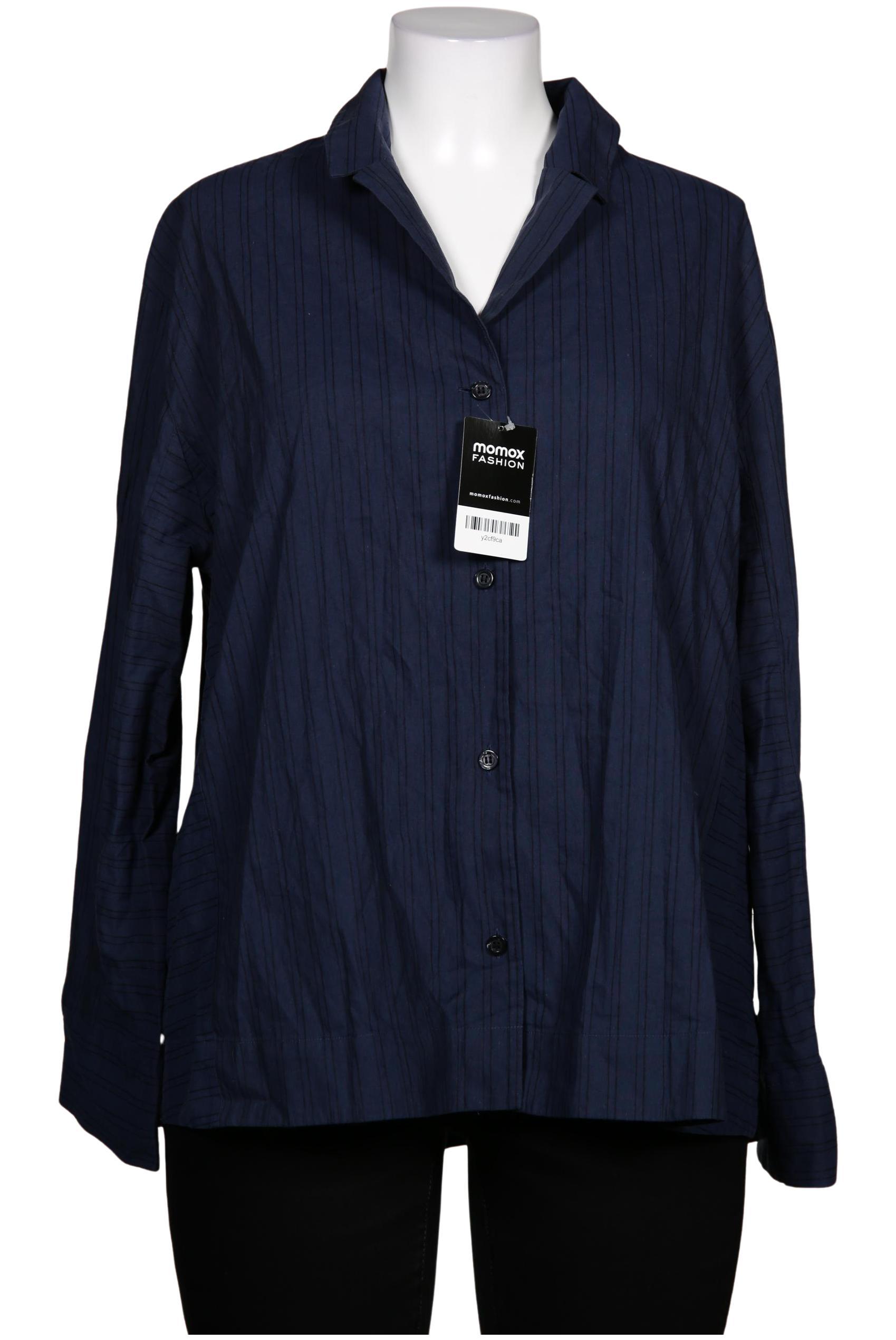 

COS Damen Bluse, marineblau, Gr. 42