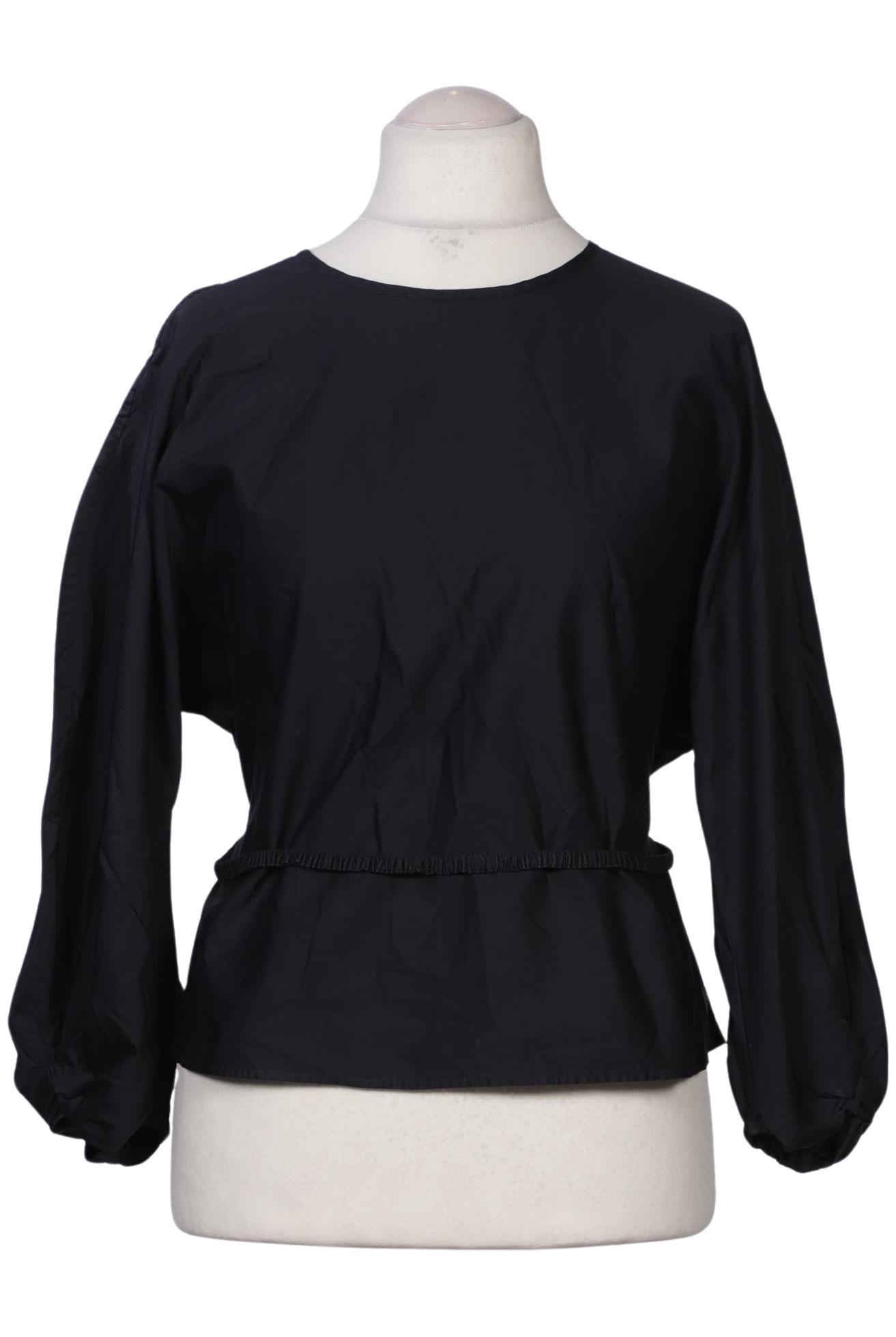 

COS Damen Bluse, marineblau, Gr. 38