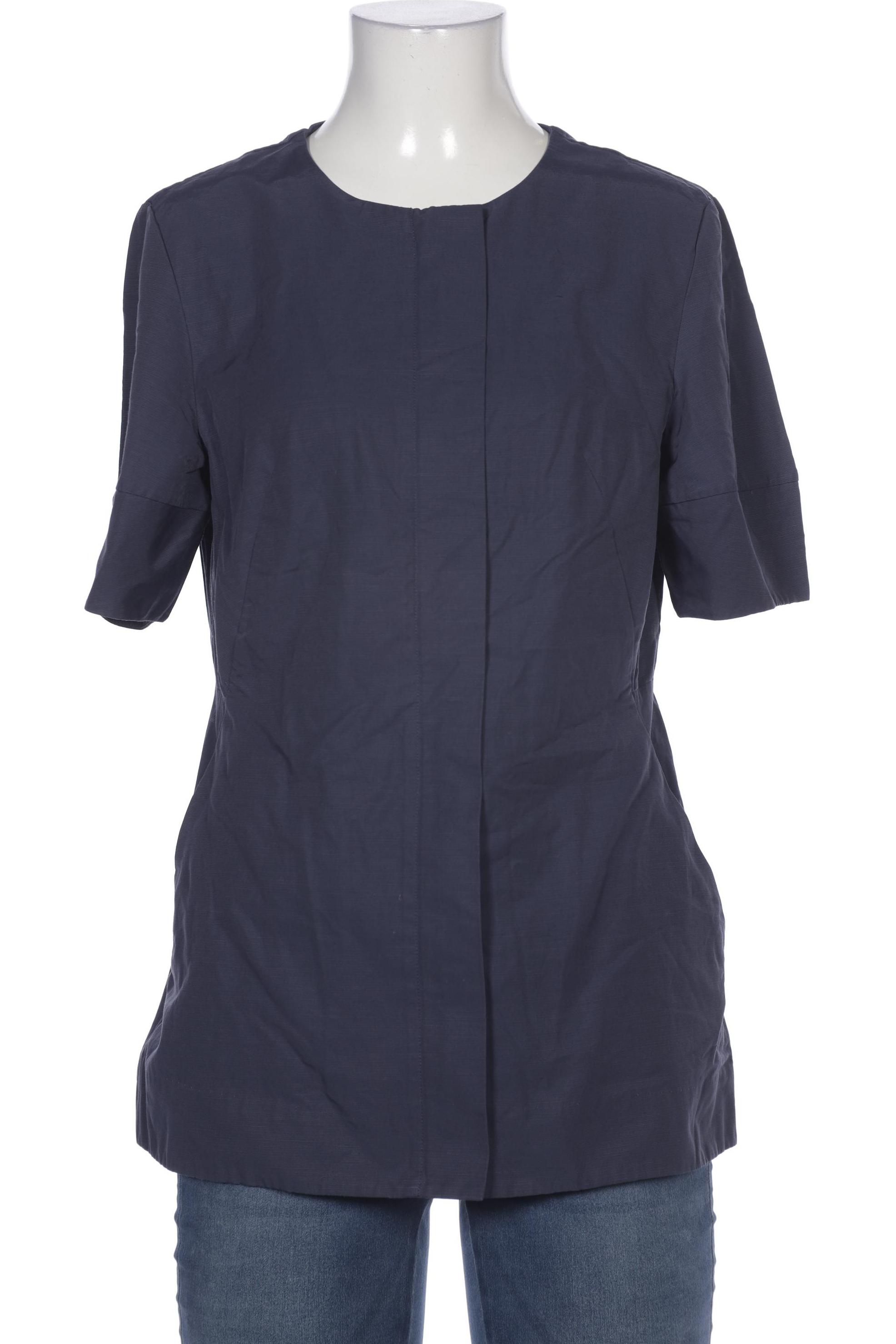 

COS Damen Bluse, marineblau, Gr. 38