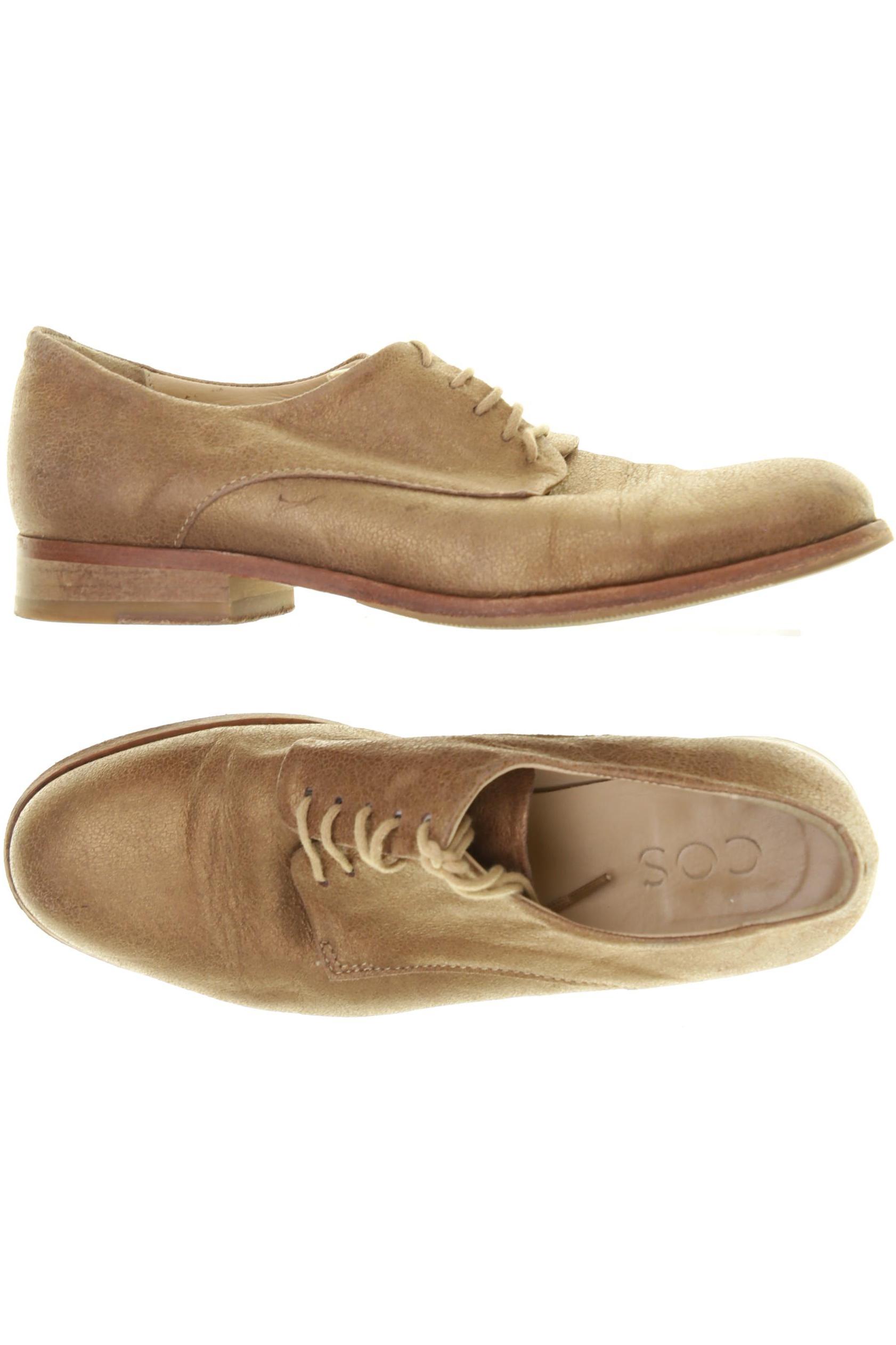 

COS Damen Halbschuh, gold, Gr. 37
