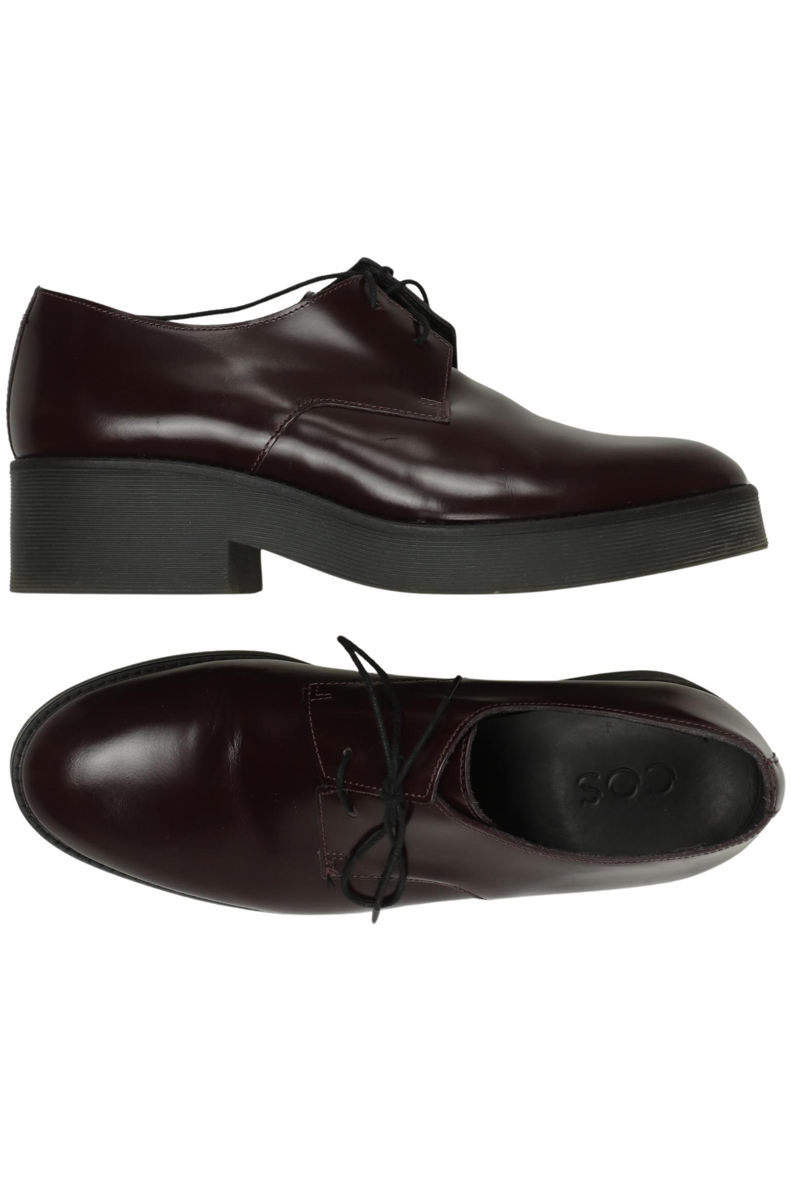 

COS Damen Halbschuh, bordeaux, Gr. 41
