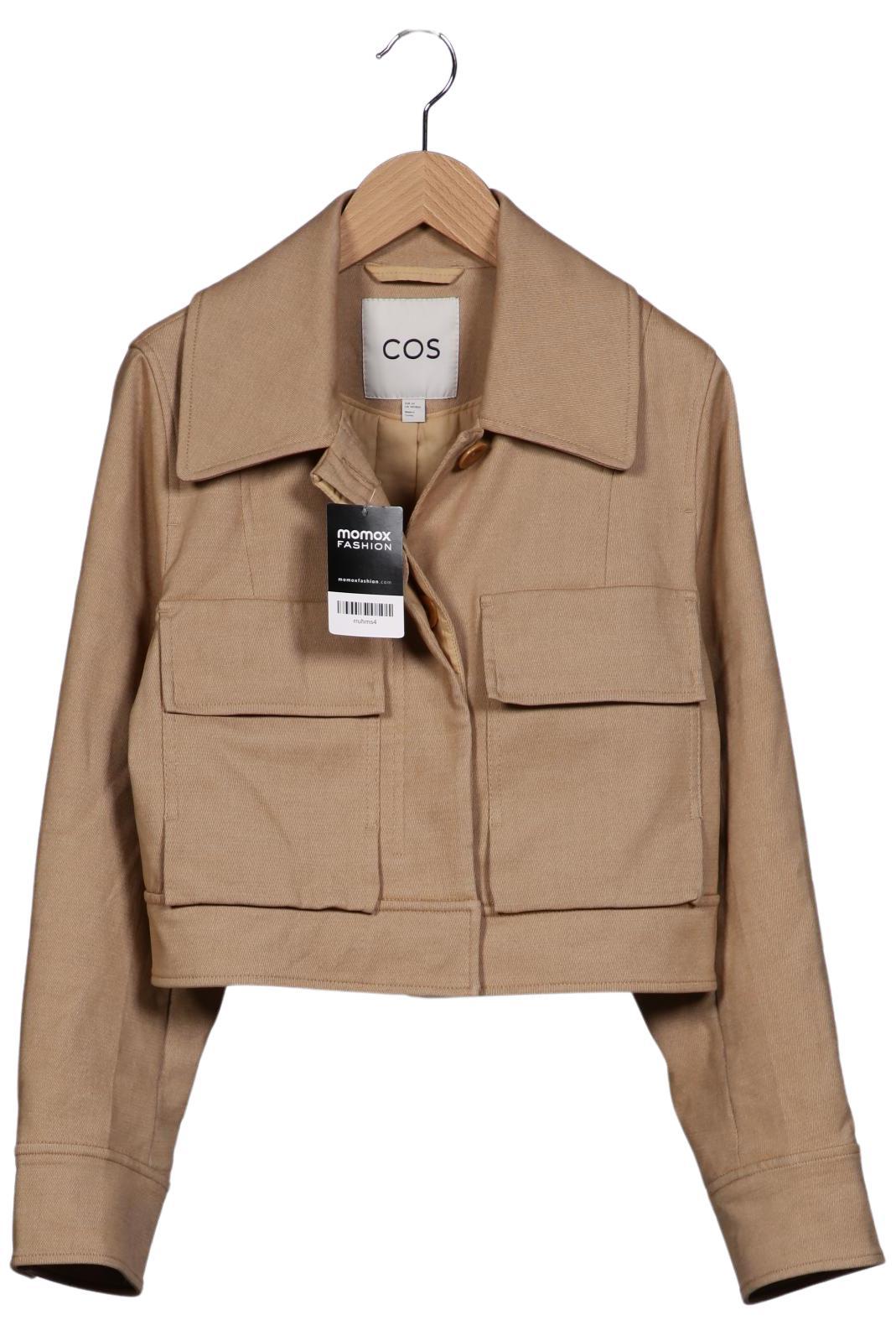

COS Damen Jacke, beige, Gr. 34