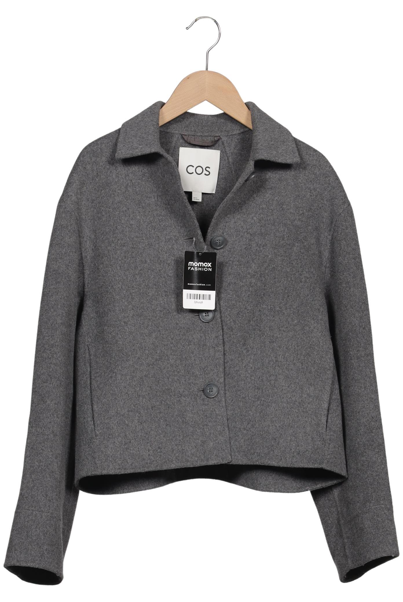 

COS Damen Jacke, grau, Gr. 34
