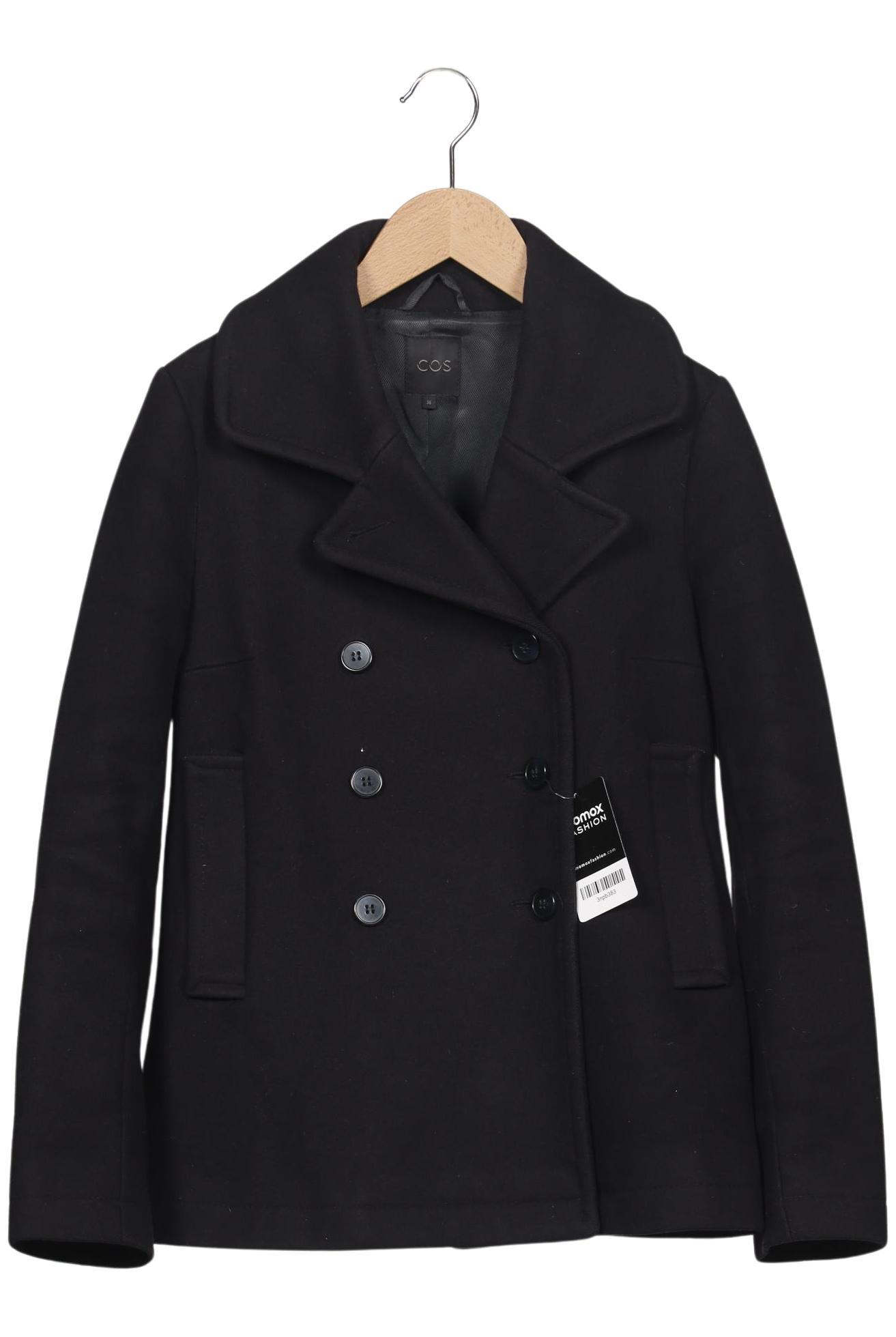 

COS Damen Jacke, marineblau, Gr. 36