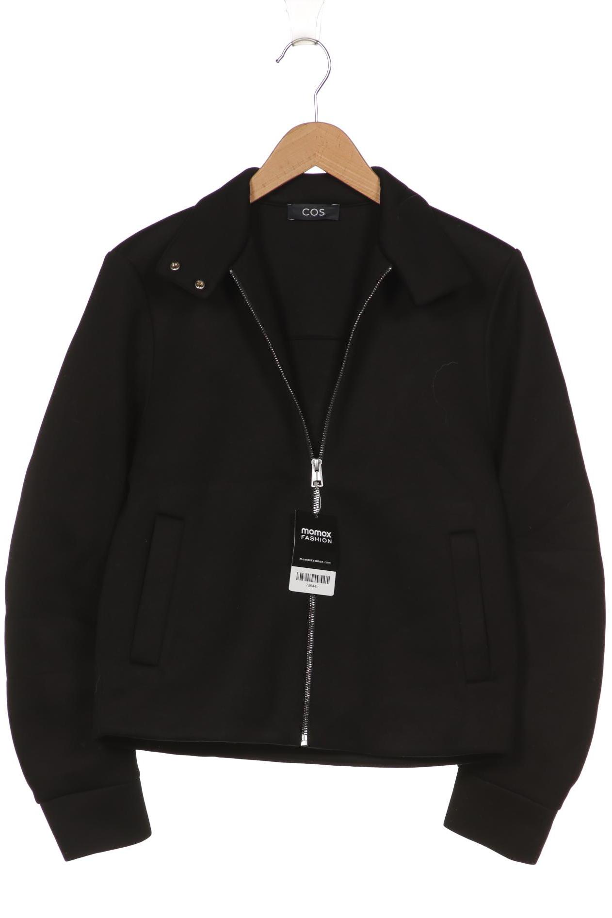 

COS Damen Jacke, schwarz, Gr. 34