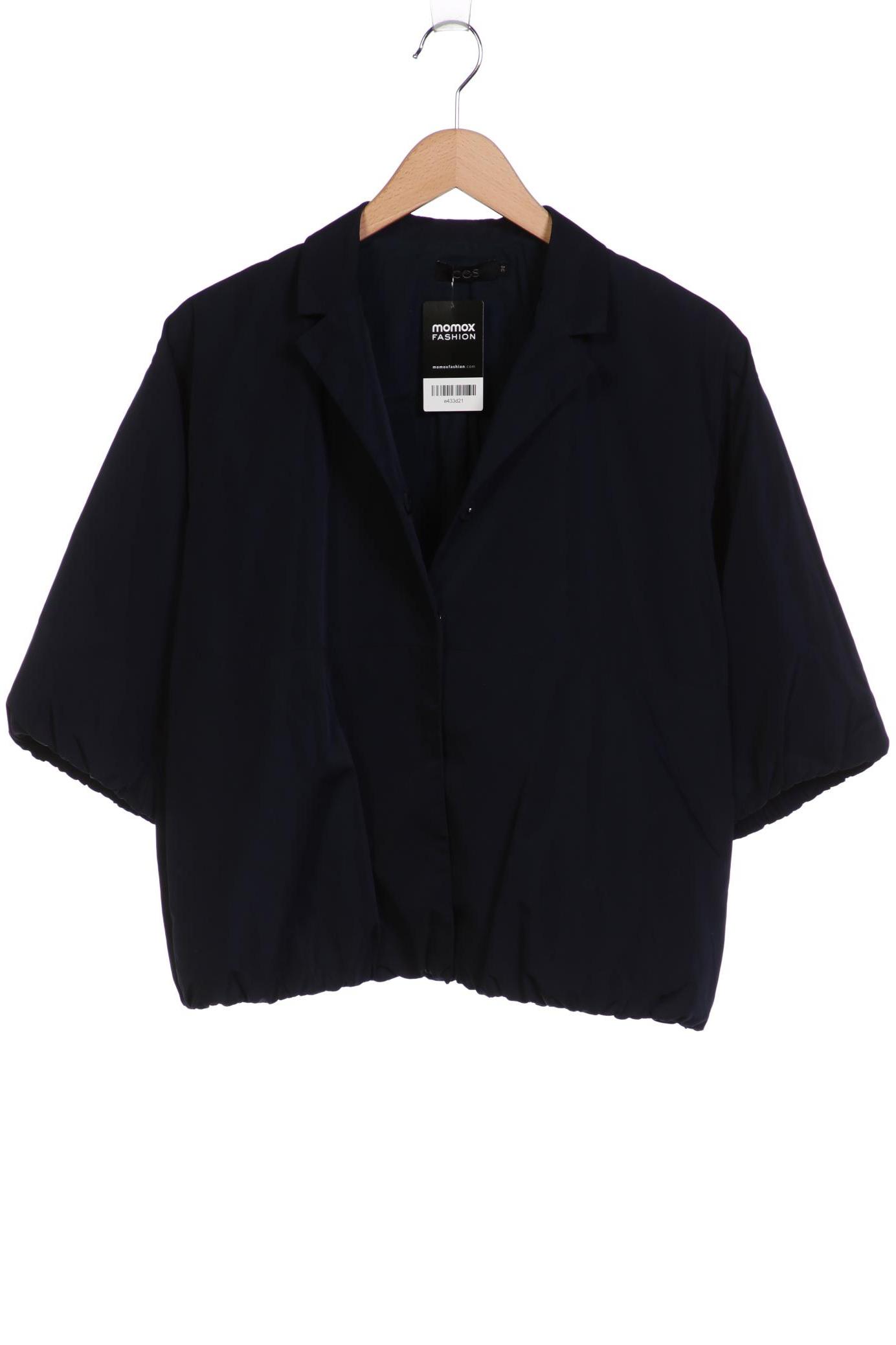 

COS Damen Jacke, marineblau, Gr. 38