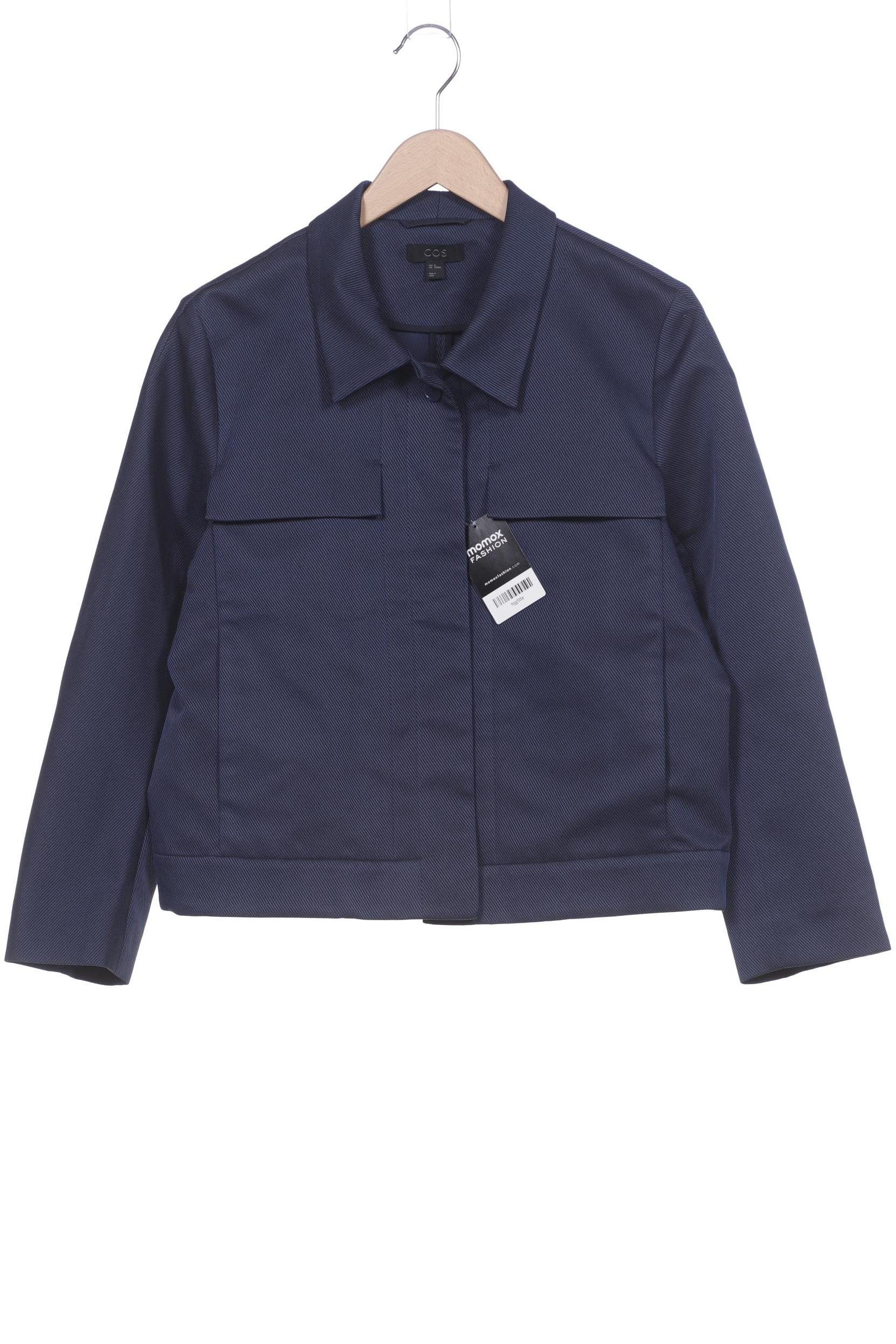 

COS Damen Jacke, marineblau, Gr. 42