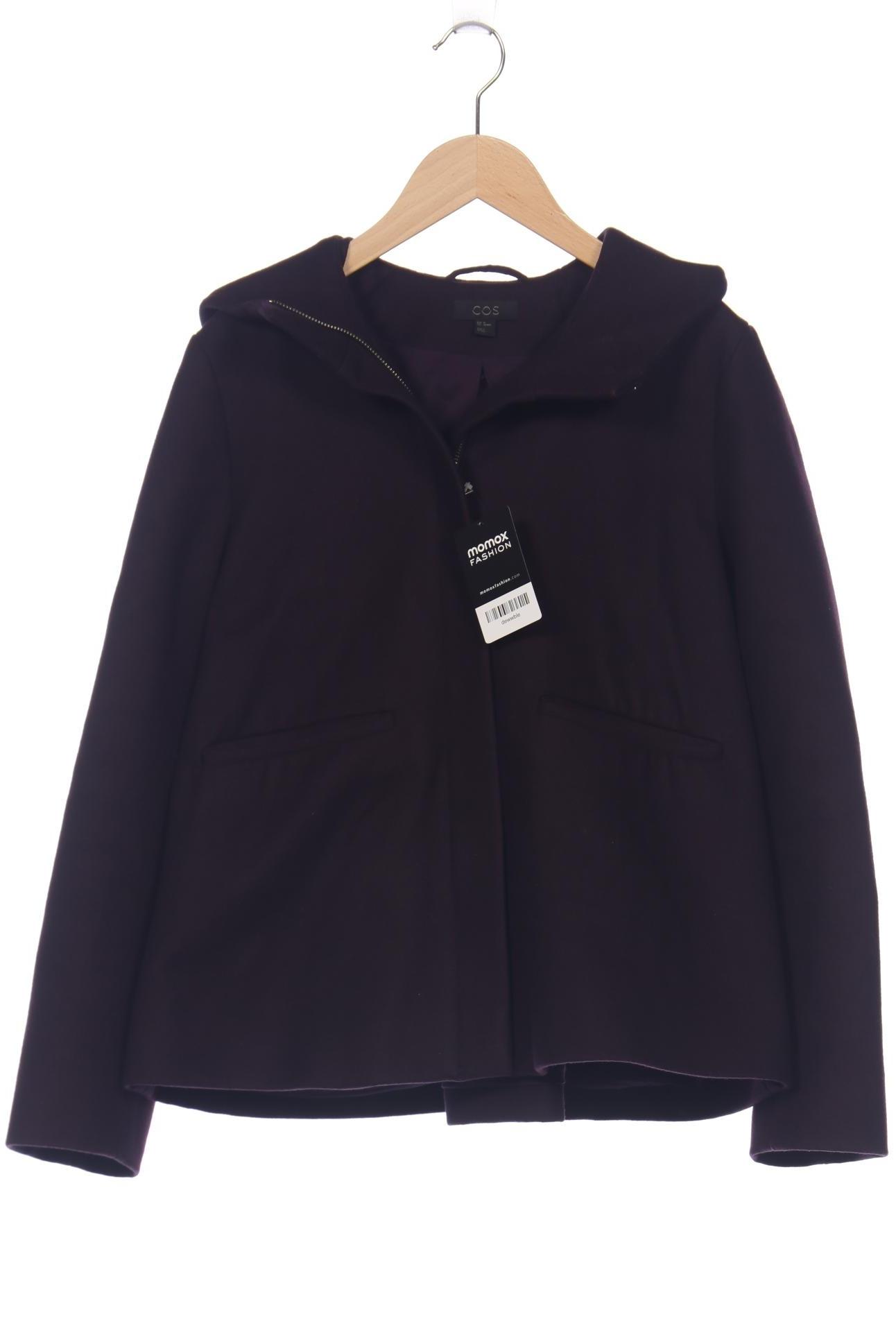 

COS Damen Jacke, bordeaux, Gr. 34