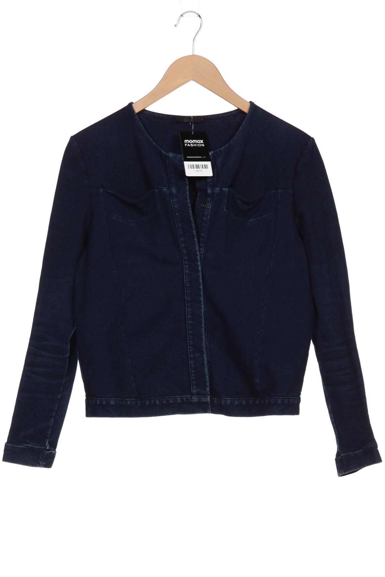 

COS Damen Jacke, marineblau, Gr. 36