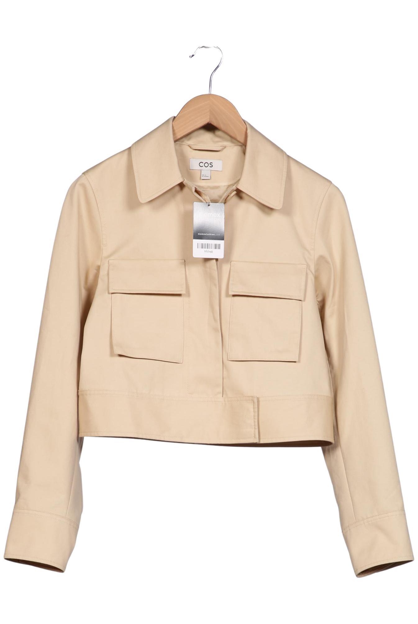 

COS Damen Jacke, beige, Gr. 34