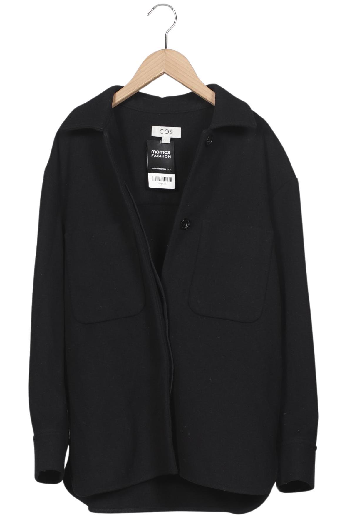 

COS Damen Jacke, schwarz, Gr. 34