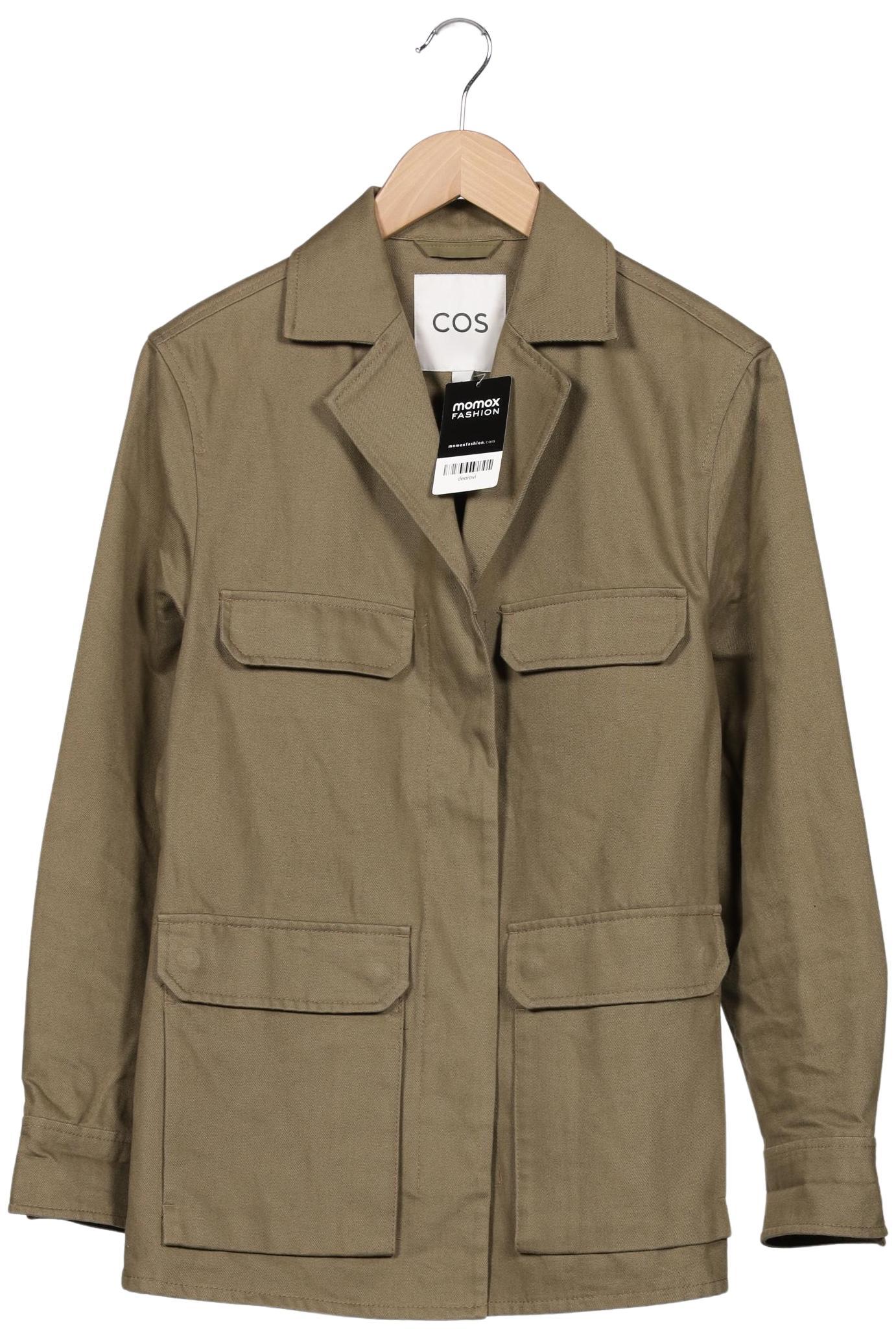 

COS Damen Jacke, grün, Gr. 38