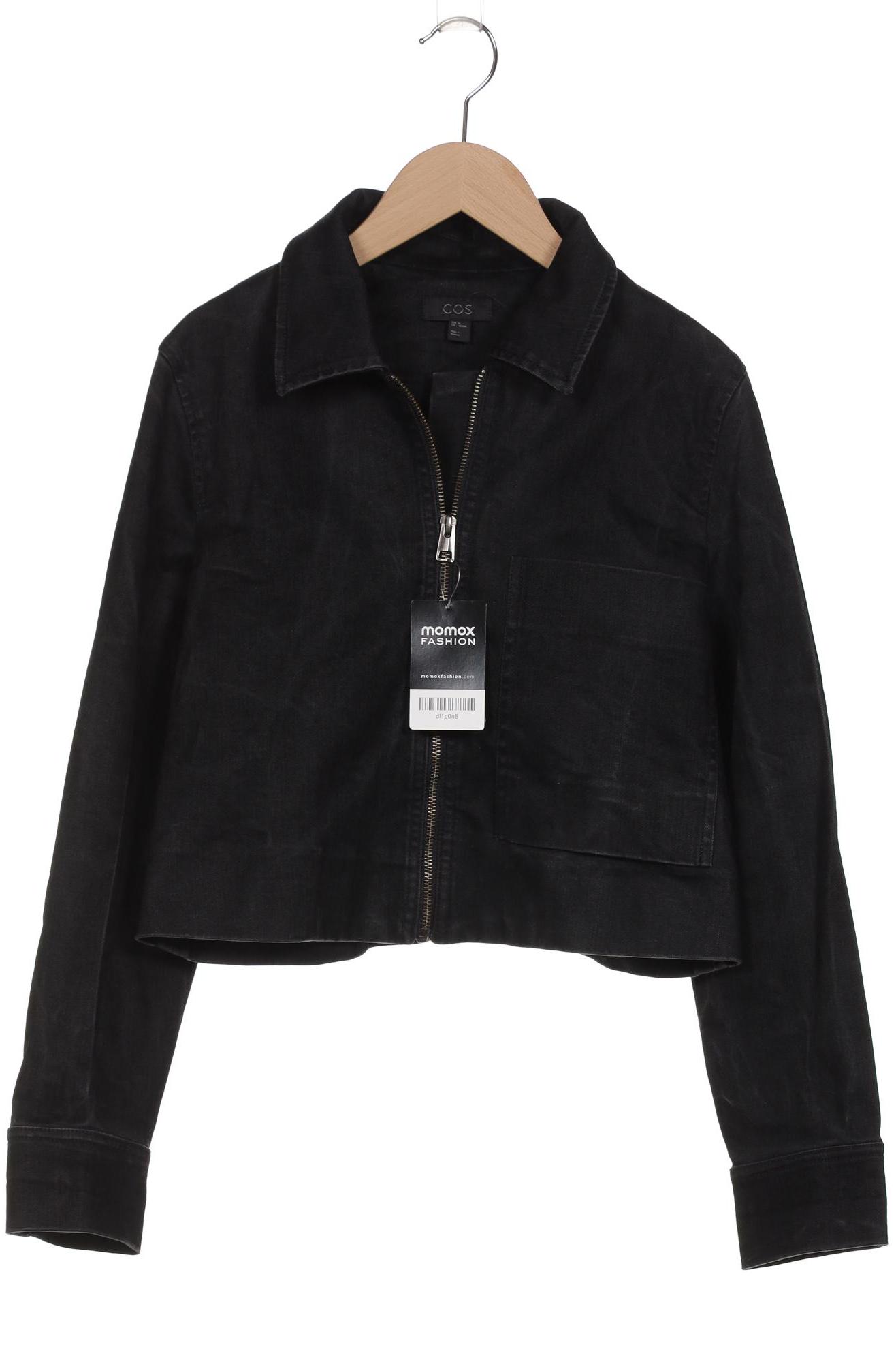 

COS Damen Jacke, schwarz, Gr. 36