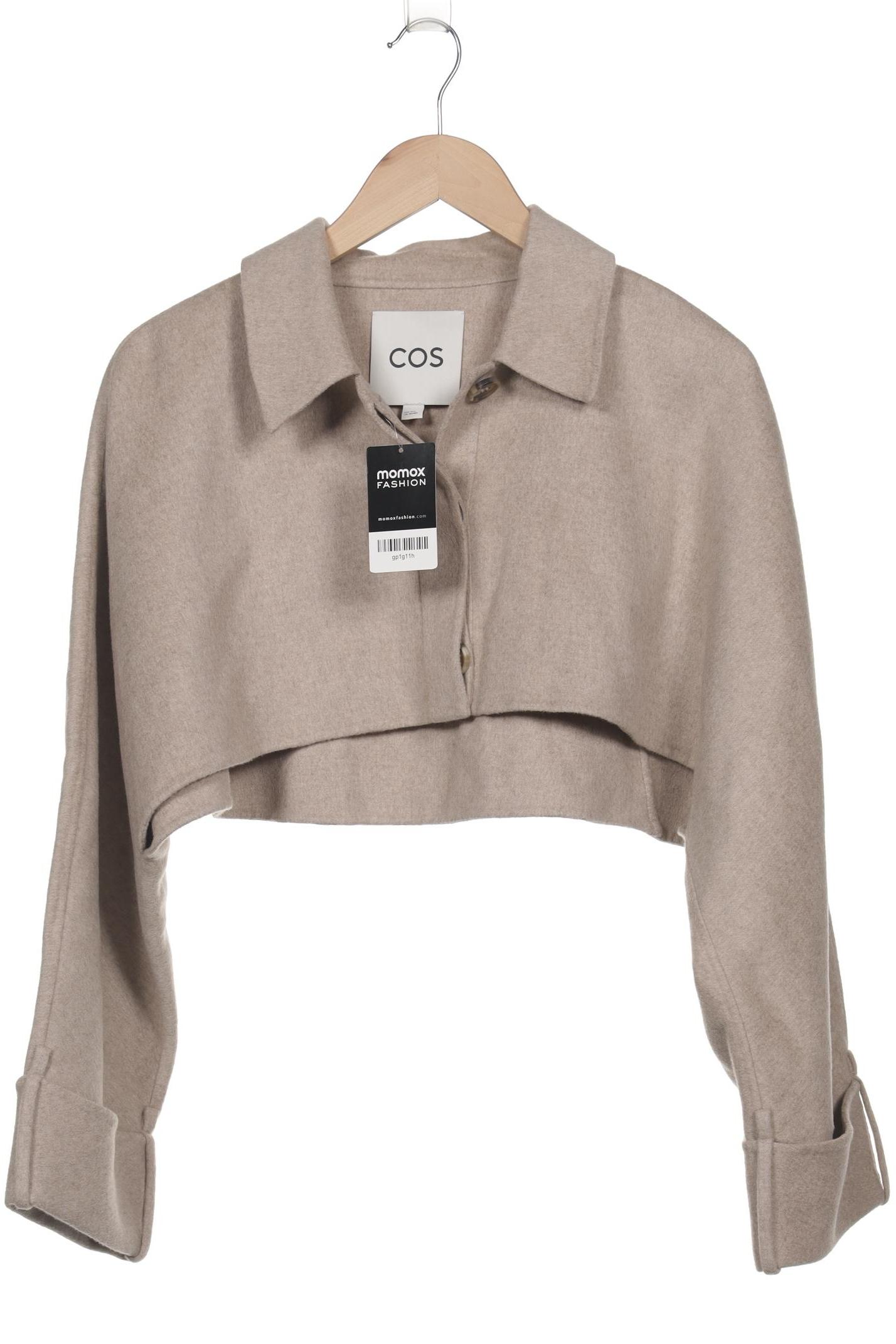 

COS Damen Jacke, beige, Gr. 34