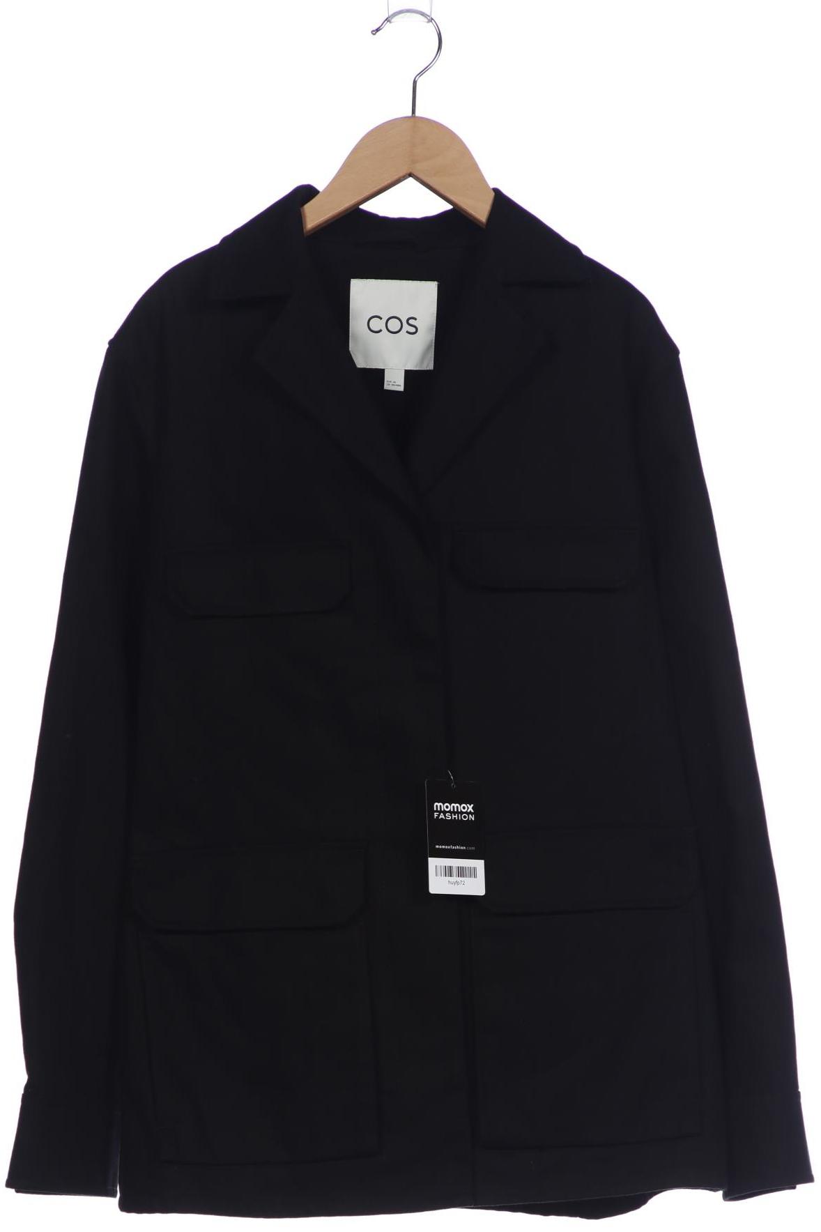 

COS Damen Jacke, schwarz, Gr. 38