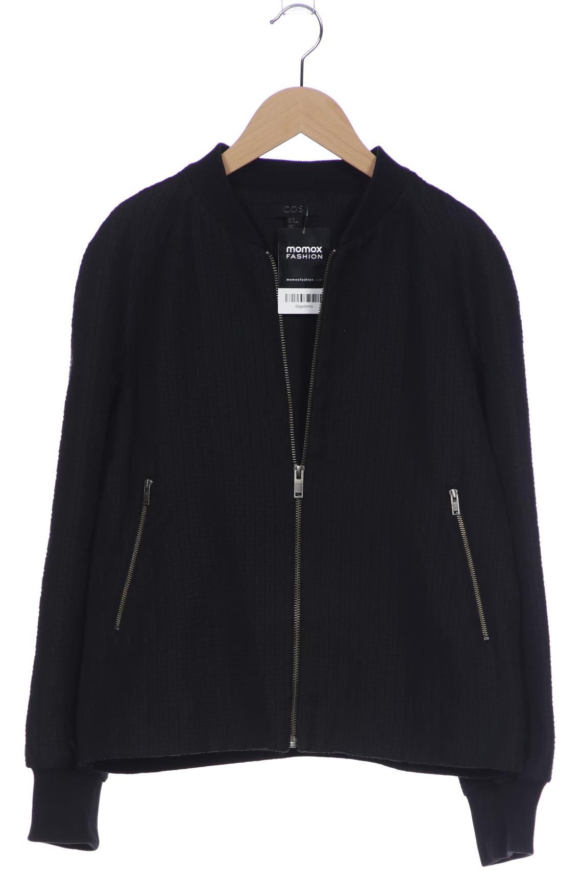 

COS Damen Jacke, schwarz, Gr. 38