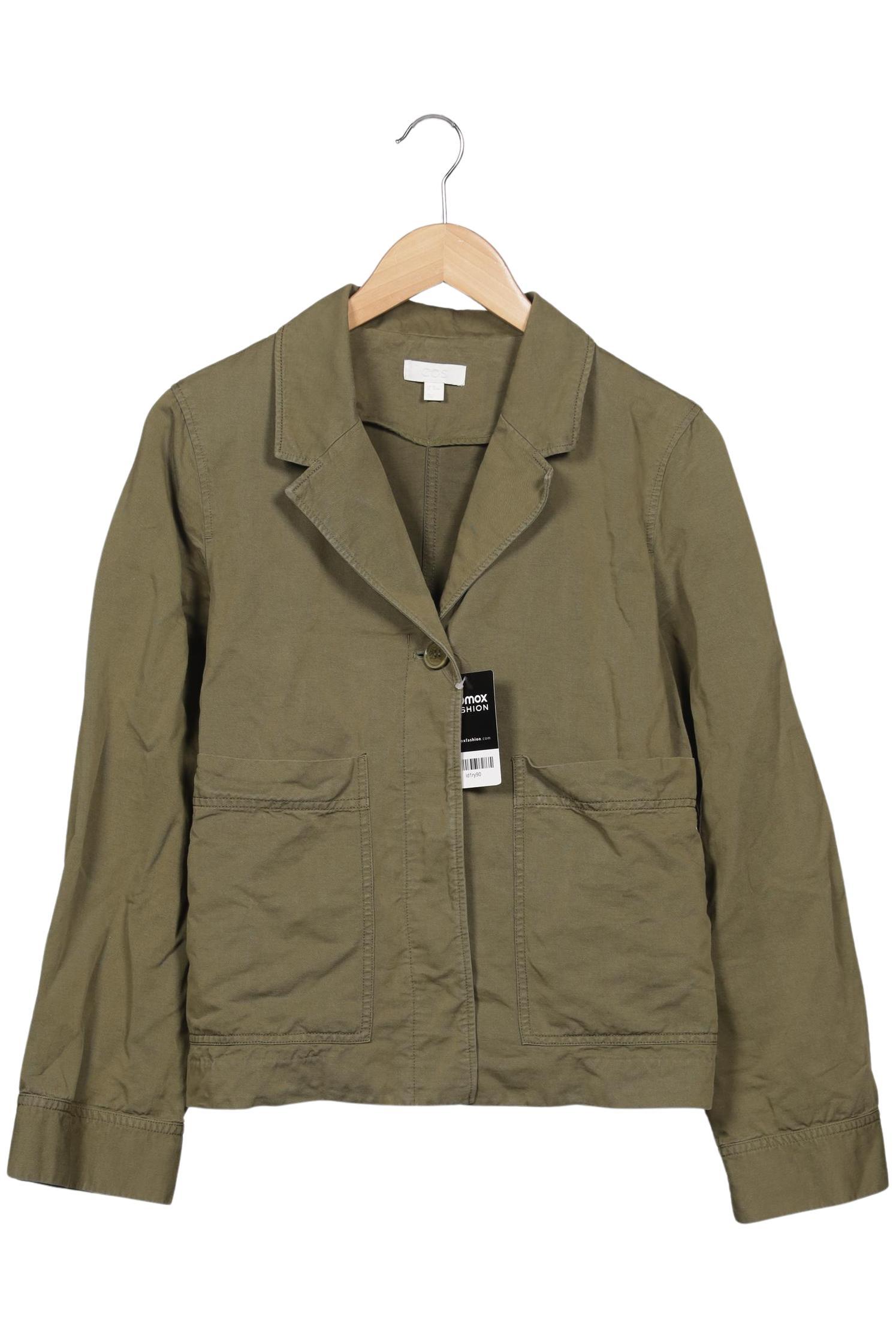 

COS Damen Jacke, grün, Gr. 38