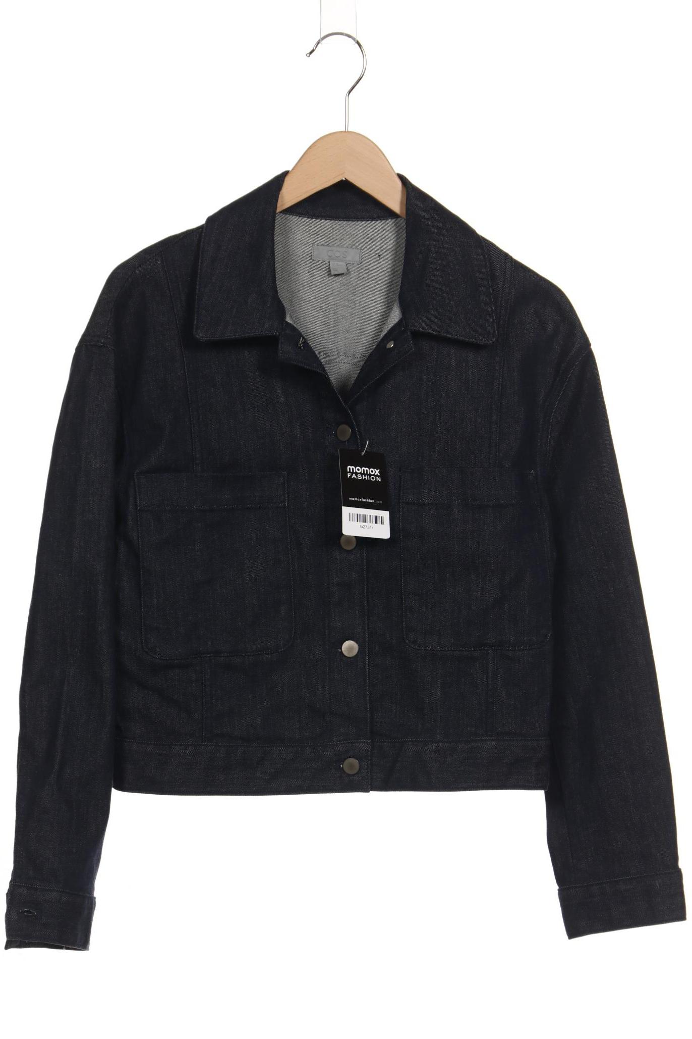 

COS Damen Jacke, marineblau, Gr. 40