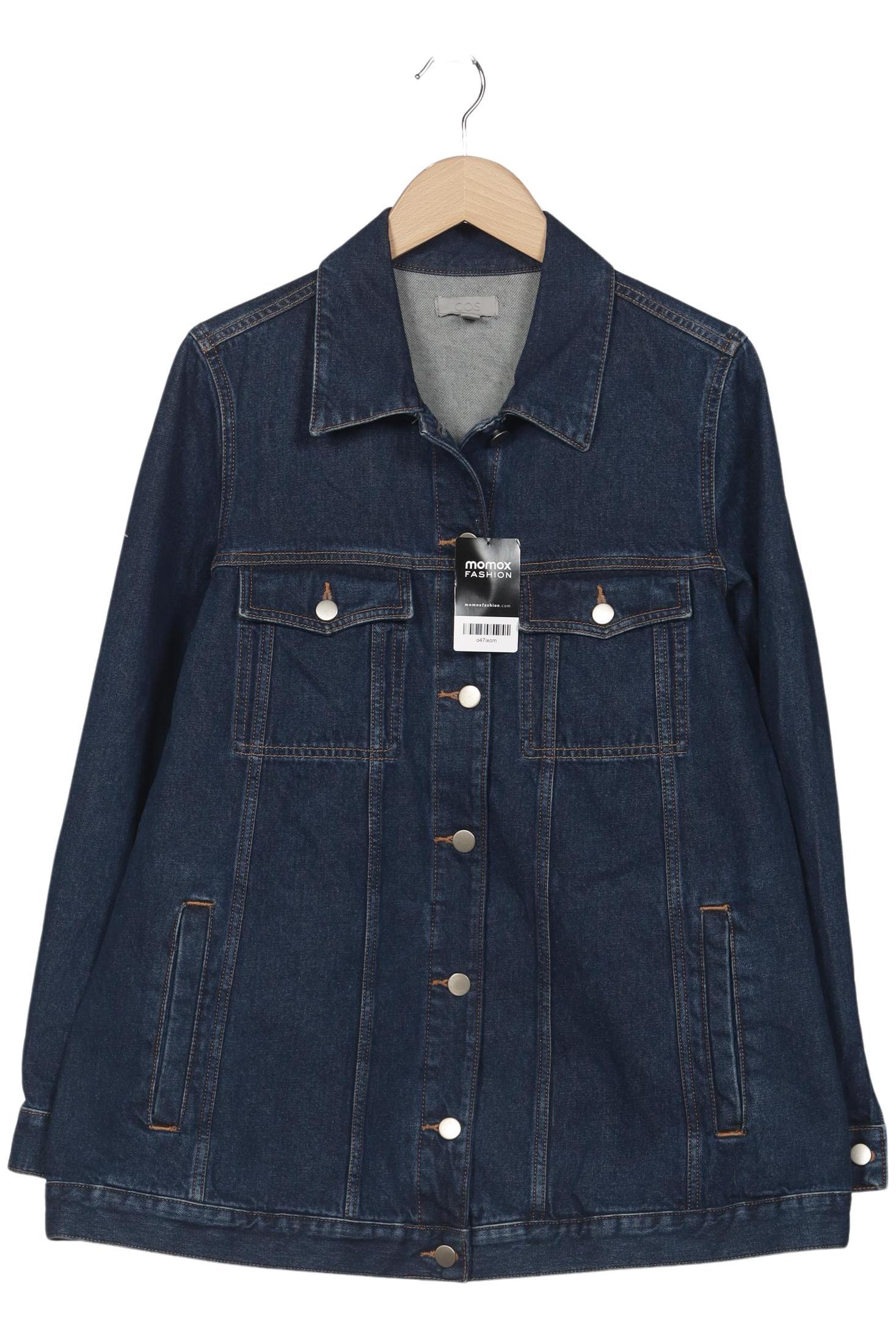 

COS Damen Jacke, marineblau, Gr. 38