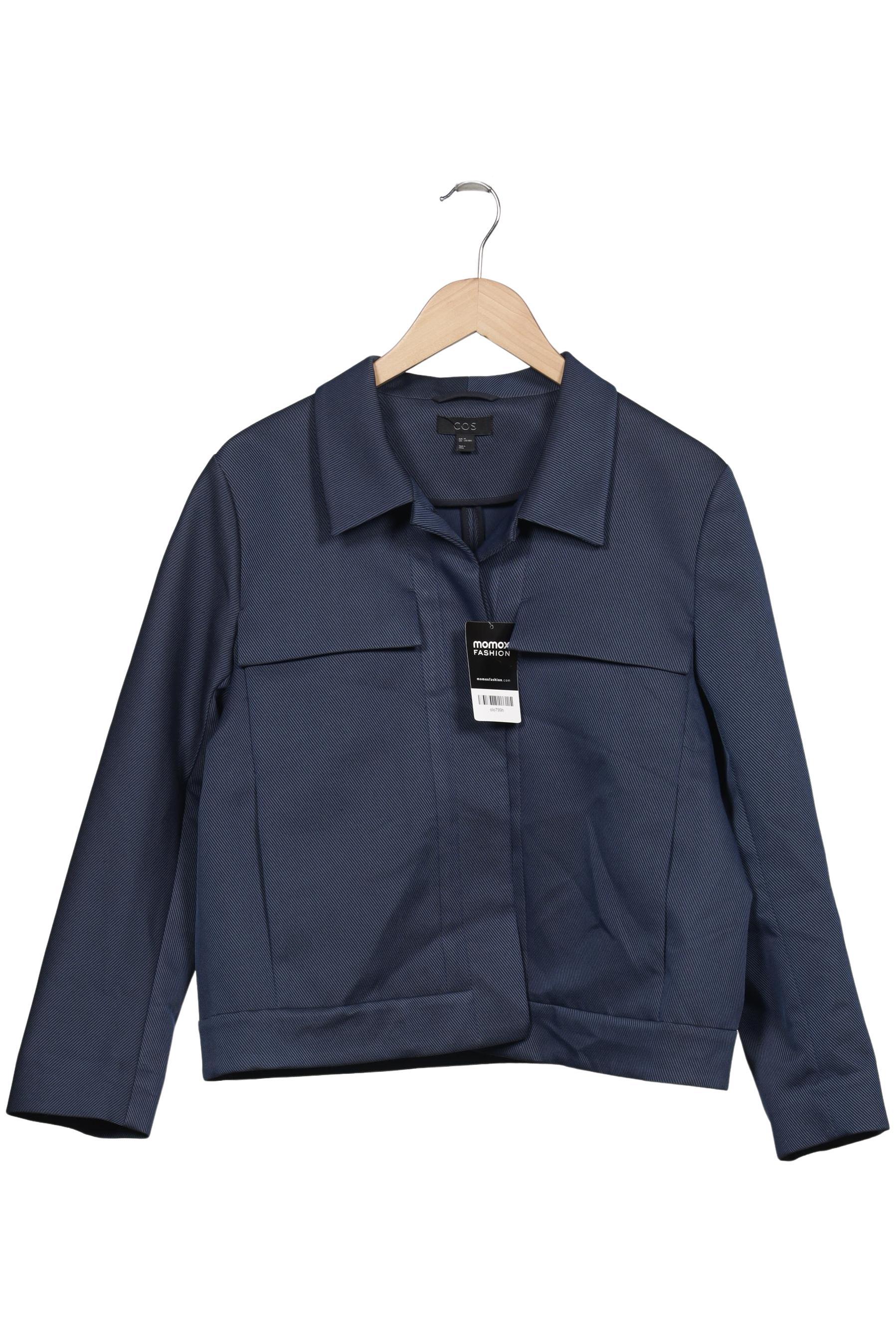 

COS Damen Jacke, marineblau, Gr. 44