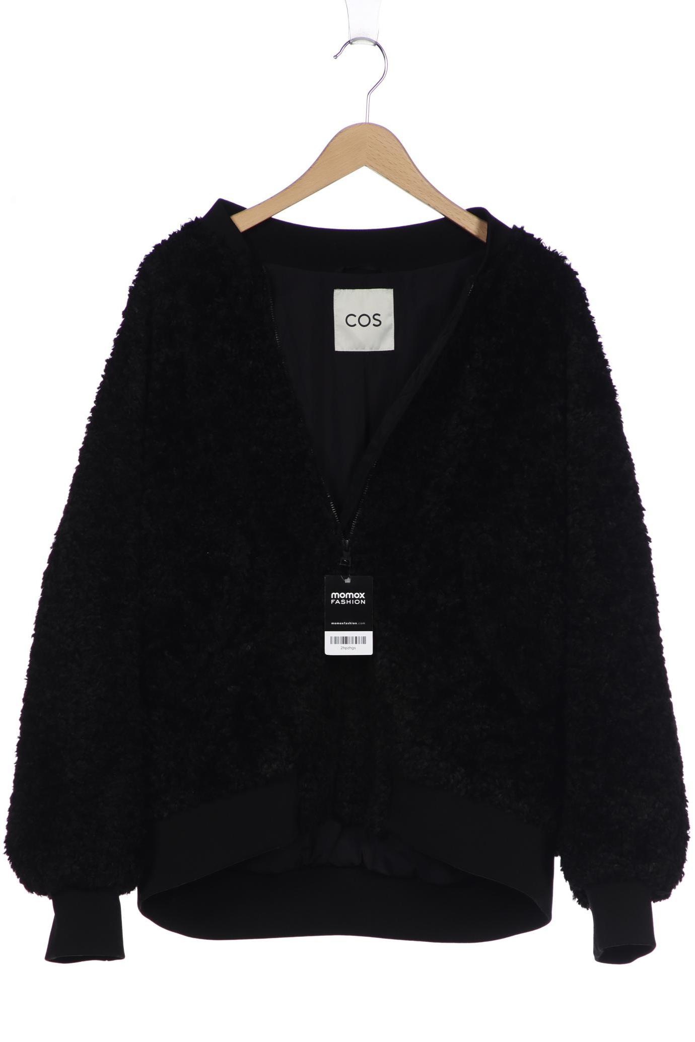 

COS Damen Jacke, schwarz, Gr. 38