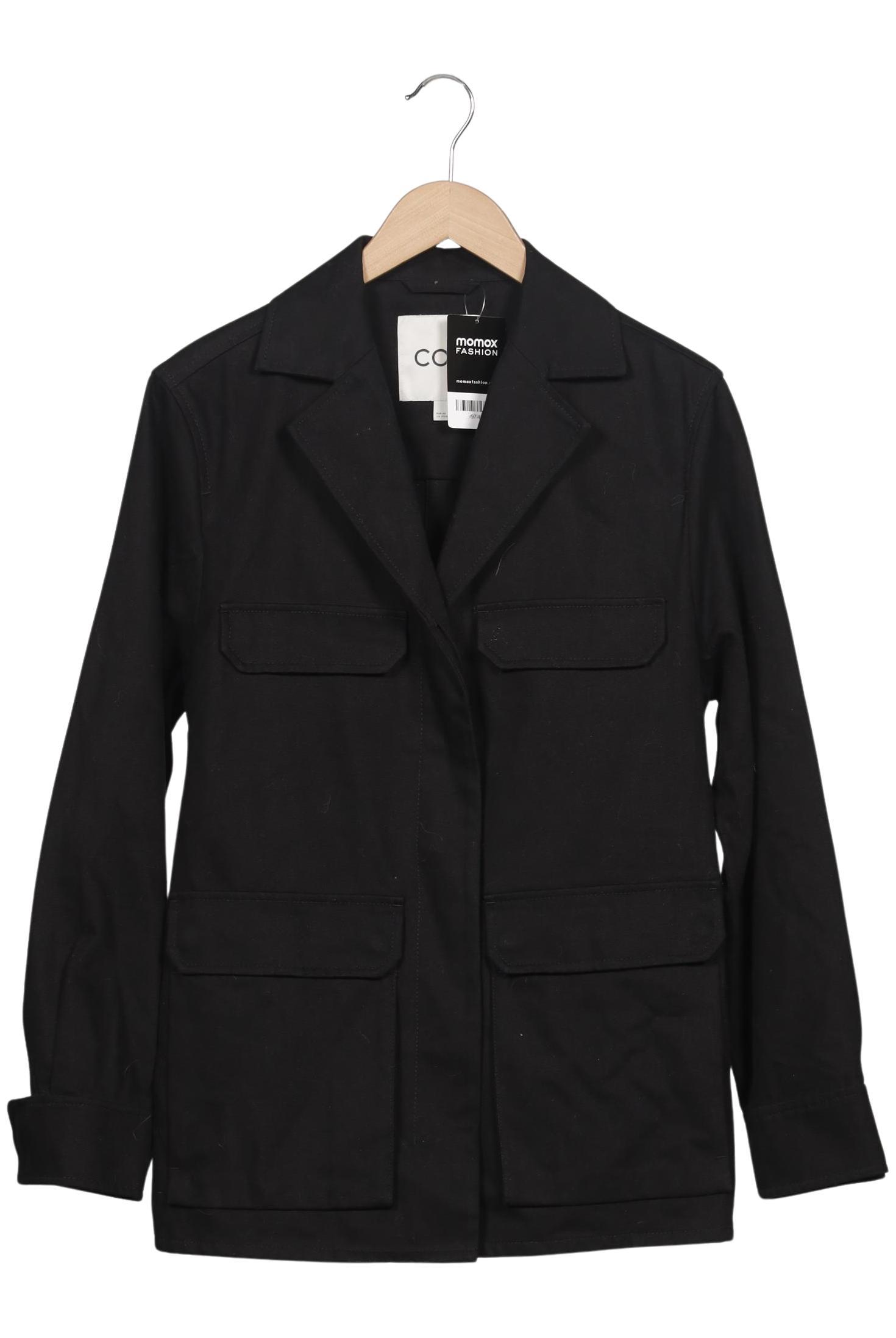 

COS Damen Jacke, schwarz, Gr. 40