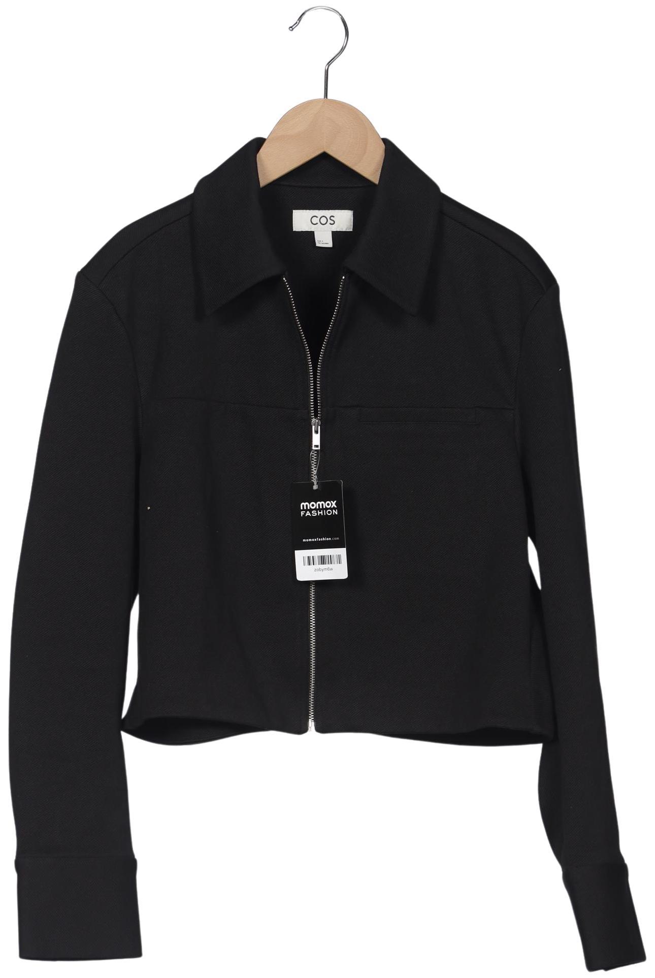 

COS Damen Jacke, schwarz, Gr. 36