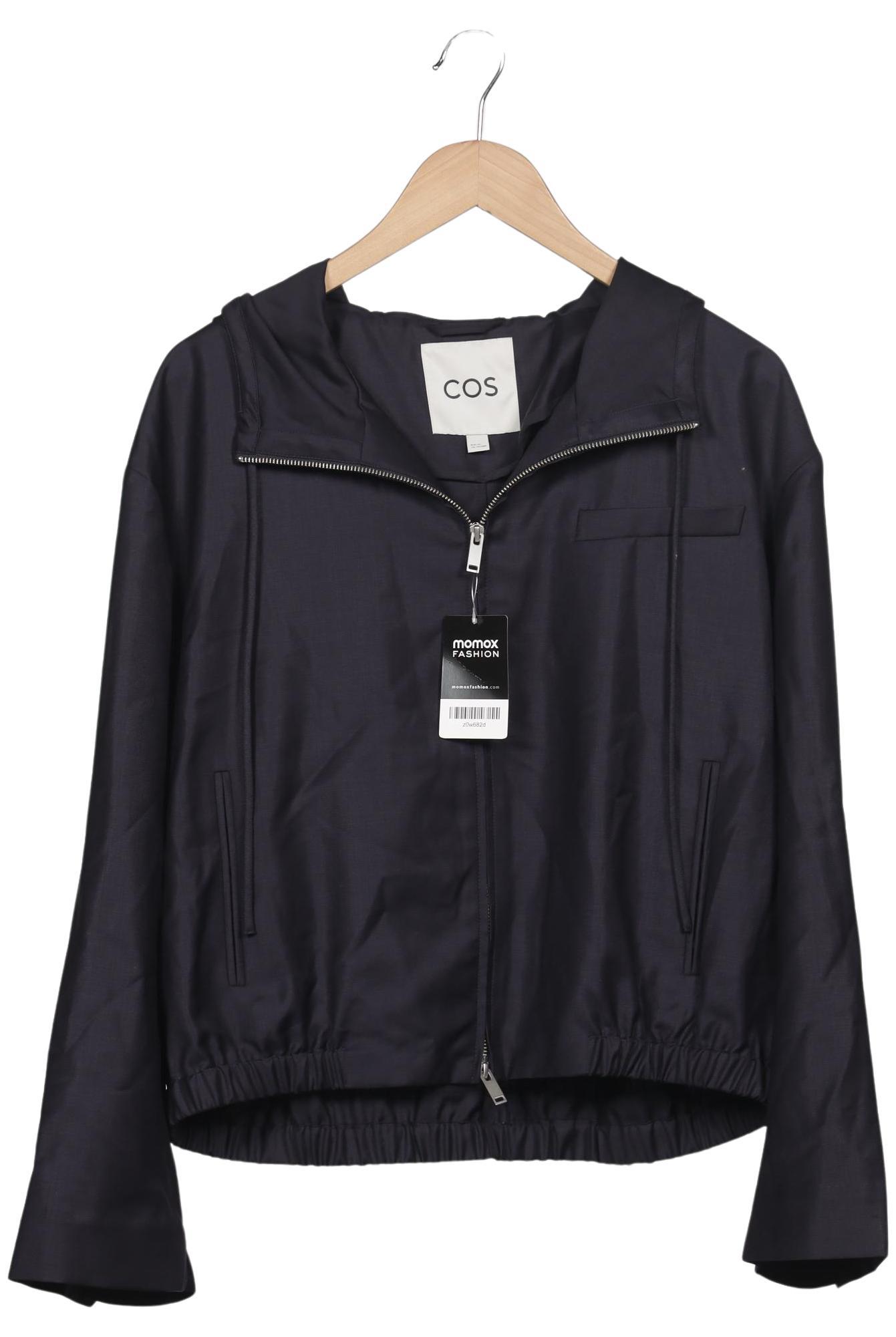 

COS Damen Jacke, marineblau, Gr. 42